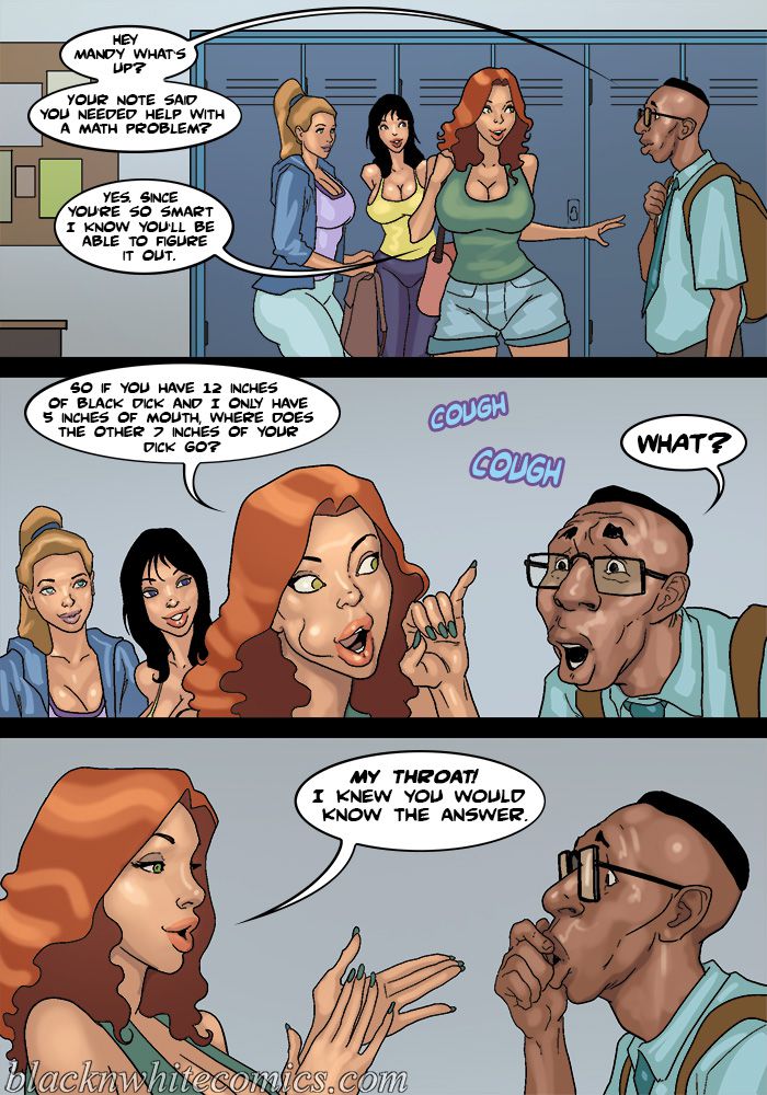 Detention [BlackNWhiteComics] 3 . Detention - Chapter 3 [BlackNWhiteComics] – page 9