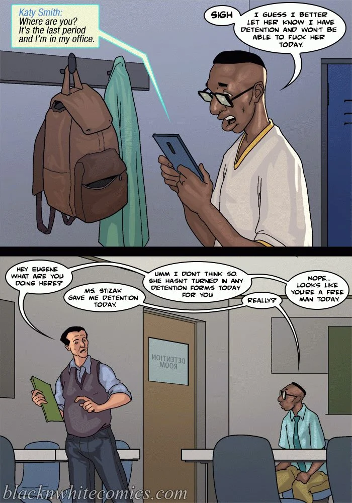 Detention [BlackNWhiteComics] 3 . Detention - Chapter 3 [BlackNWhiteComics] – page 97