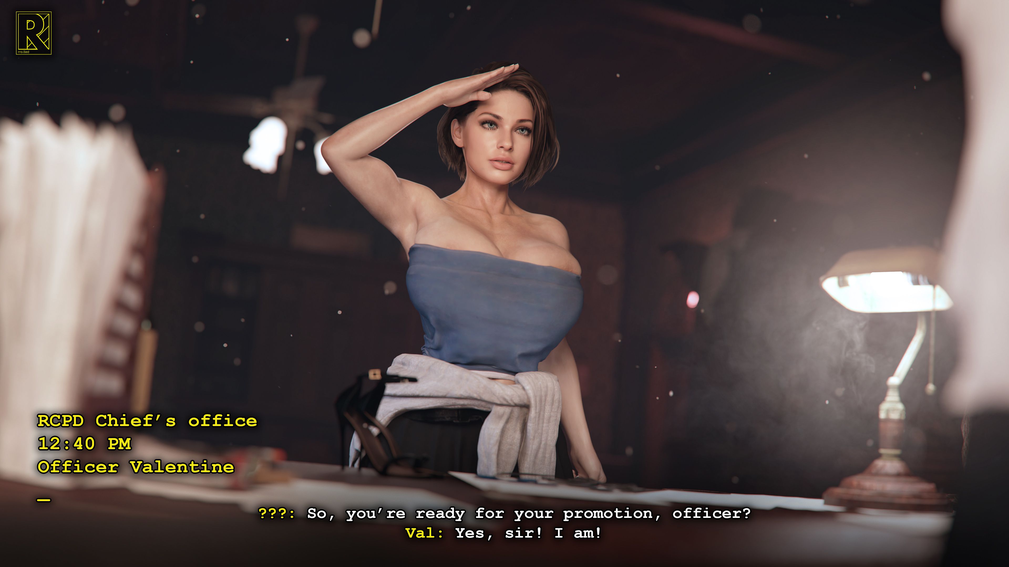 Officer Val – Creamy Promotion (Resident Evil) [Rro.lled] 1 . Officer Val - Creamy Promotion - Chapter 1 (Resident Evil) [Rro.lled] – page 2