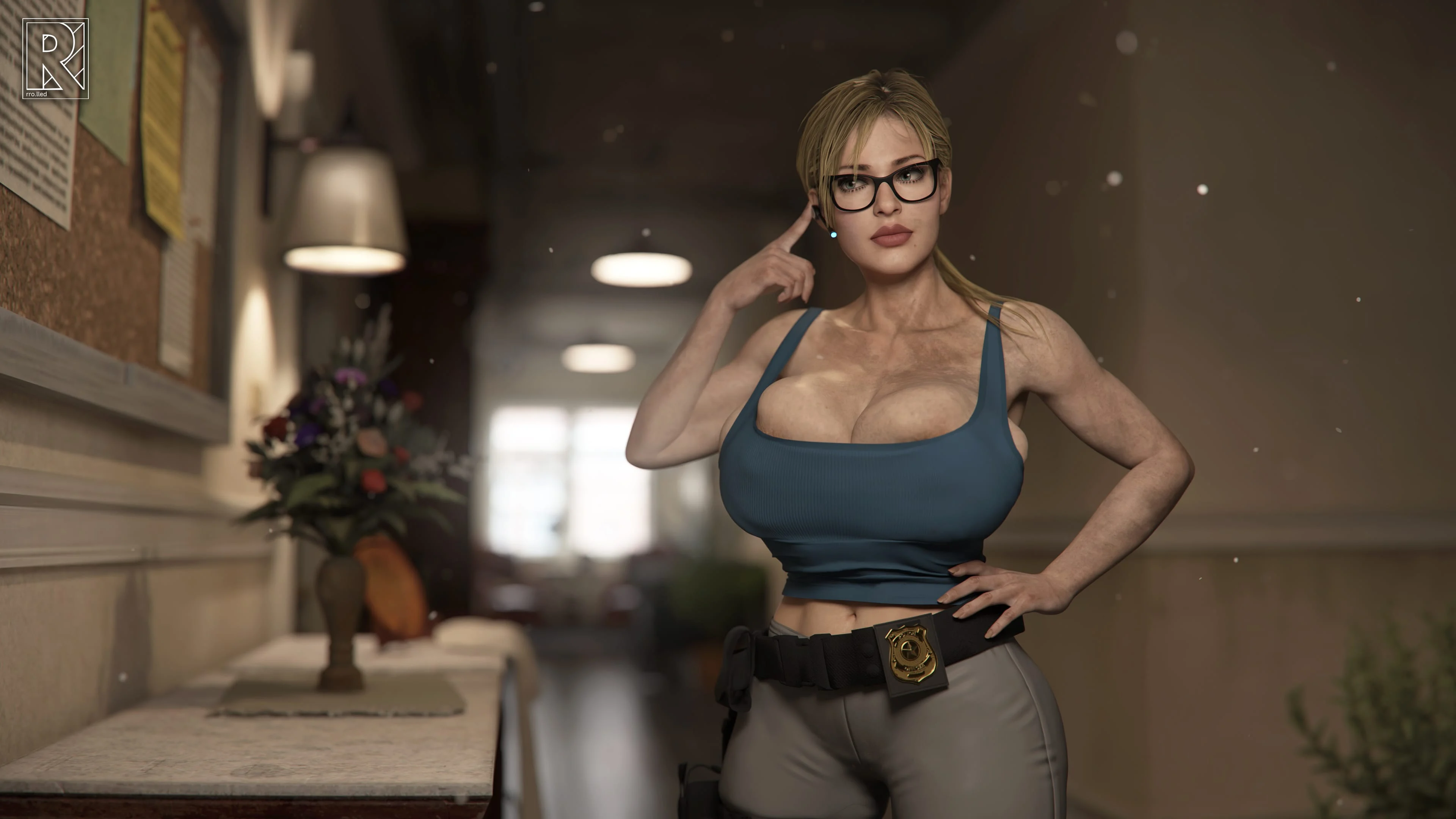 Officer Val – Creamy Promotion (Resident Evil) [Rro.lled] 2.5 . Officer Val - Creamy Persuasion - Textless - Chapter 2 (Resident Evil) [Rro.lled] – page 7