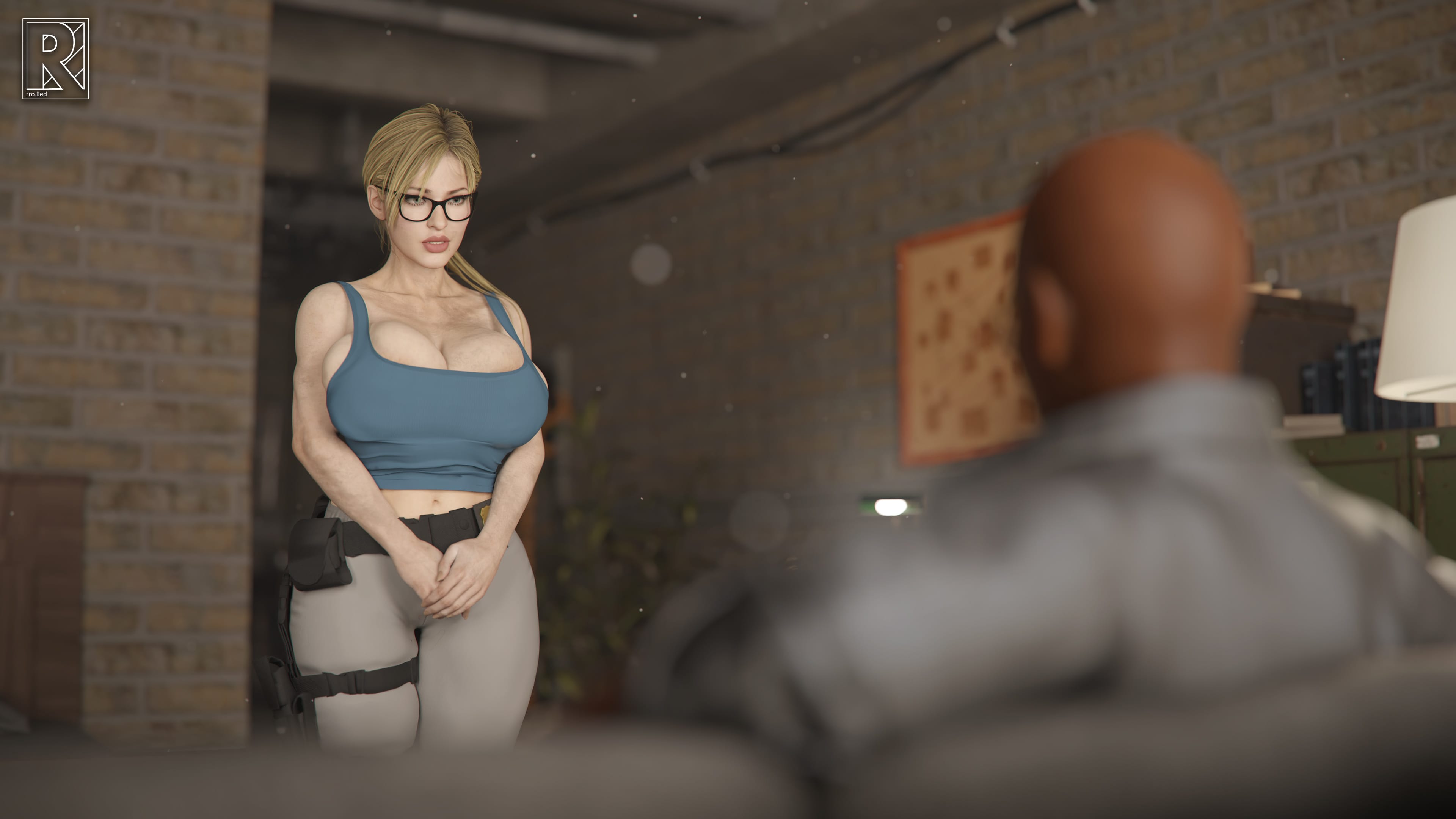 Officer Val – Creamy Promotion (Resident Evil) [Rro.lled] 2.5 . Officer Val - Creamy Persuasion - Textless - Chapter 2 (Resident Evil) [Rro.lled] – page 9