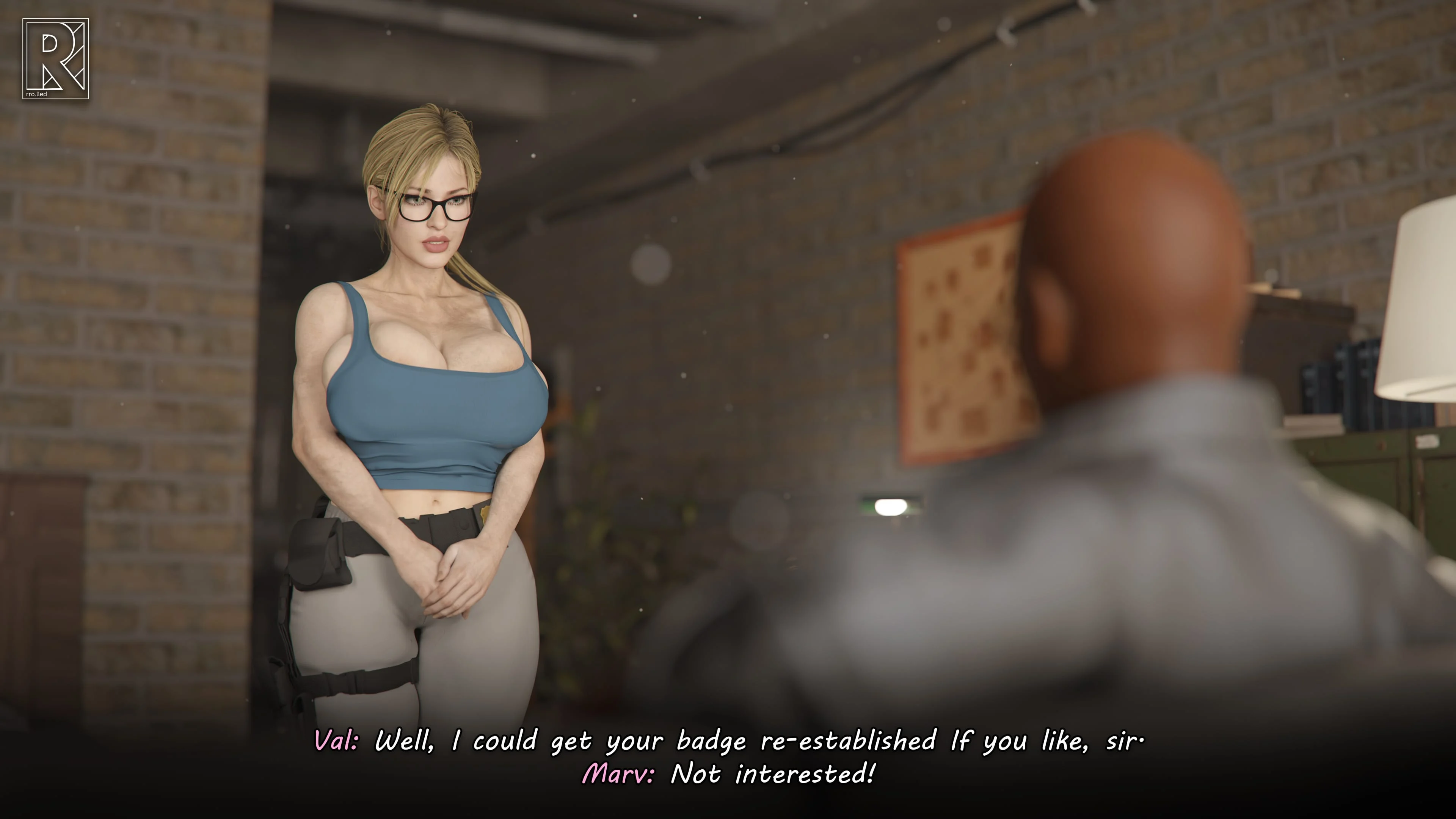 Officer Val – Creamy Promotion (Resident Evil) [Rro.lled] 2 . Officer Val - Creamy Persuasion - Chapter 2 (Resident Evil) [Rro.lled] – page 9