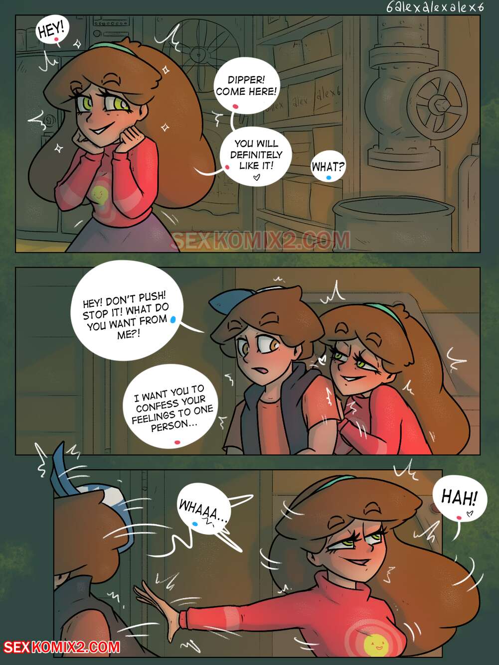 Love Triangle (Gravity Falls) [6alexalexalex6] 1 . Love Triangle - Chapter 1 (Gravity Falls) [6alexalexalex6] – page 4