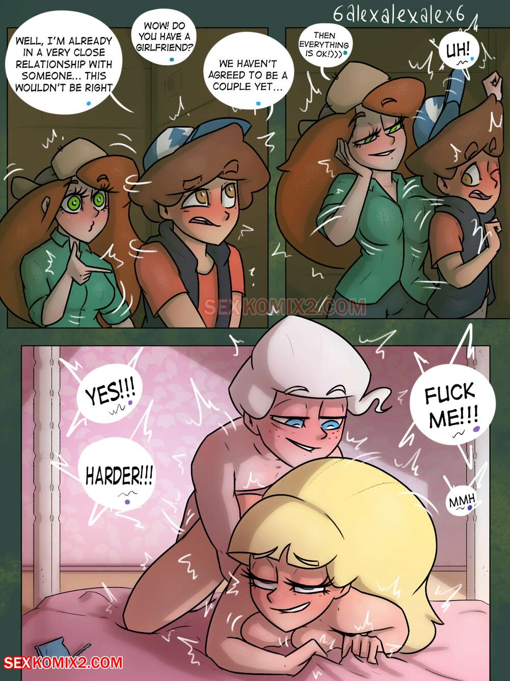 Love Triangle (Gravity Falls) [6alexalexalex6] 1 . Love Triangle - Chapter 1 (Gravity Falls) [6alexalexalex6] – page 6
