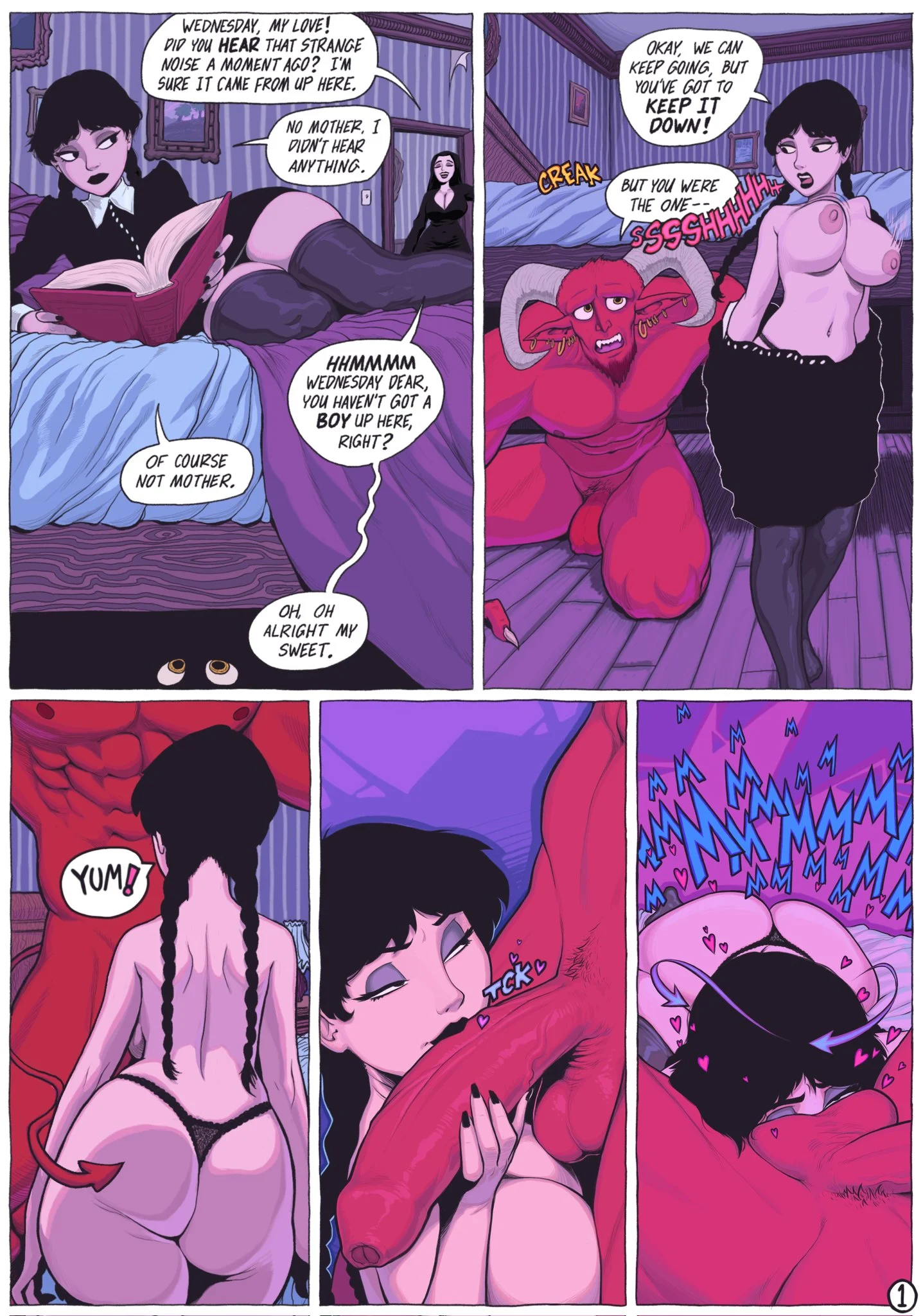 Just Another Wednesday (The Addams Family) [Shane Ballard] 1 . Just Another Wednesday - Chapter 1 (The Addams Family) [Shane Ballard] – page 21