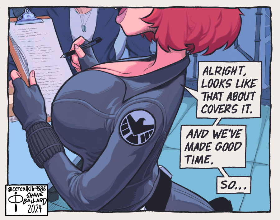 The Rundown (Avengers) [Shane Ballard] 1 . The Rundown - Chapter 1 (Avengers) [Shane Ballard] – page 2