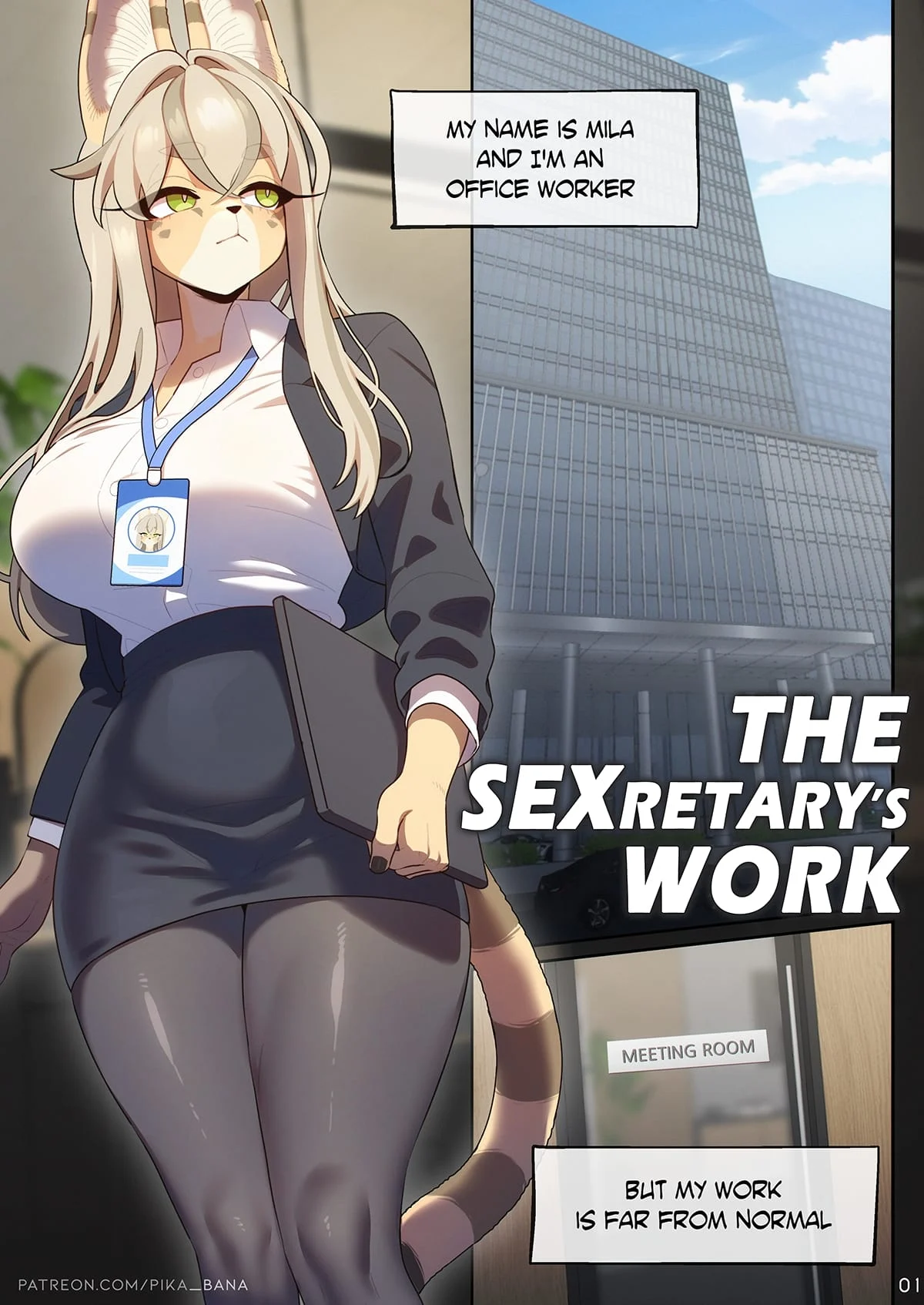 The Sexretary’s Work [Strong Bana] 1 . The Sexretary's Work - Chapter 1 [Strong Bana] – page 3