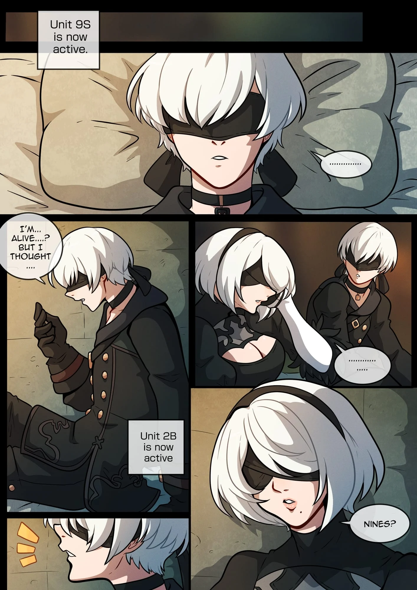 Happily Ever [A]fter (Nier: Automata) [Kinkymation] 1 . Happily Ever [A]fter - Chapter 1 (Nier: Automata) [Kinkymation] – page 3