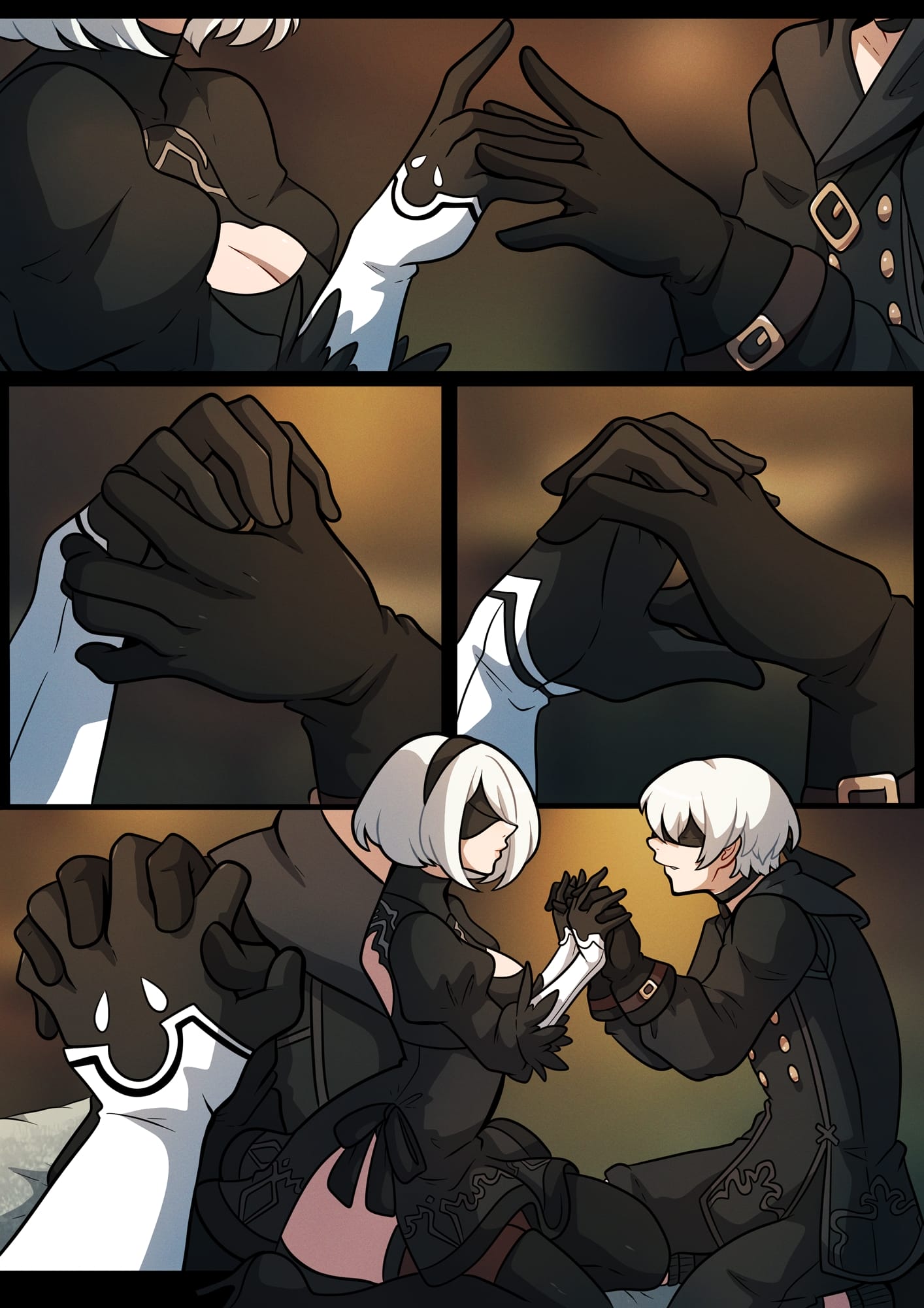 Happily Ever [A]fter (Nier: Automata) [Kinkymation] 1 . Happily Ever [A]fter - Chapter 1 (Nier: Automata) [Kinkymation] – page 4