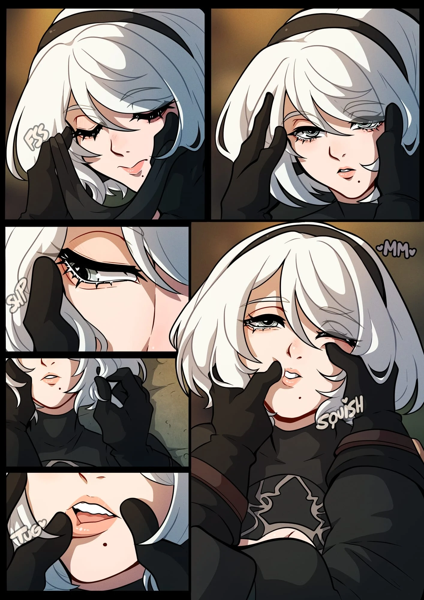 Happily Ever [A]fter (Nier: Automata) [Kinkymation] 1 . Happily Ever [A]fter - Chapter 1 (Nier: Automata) [Kinkymation] – page 8