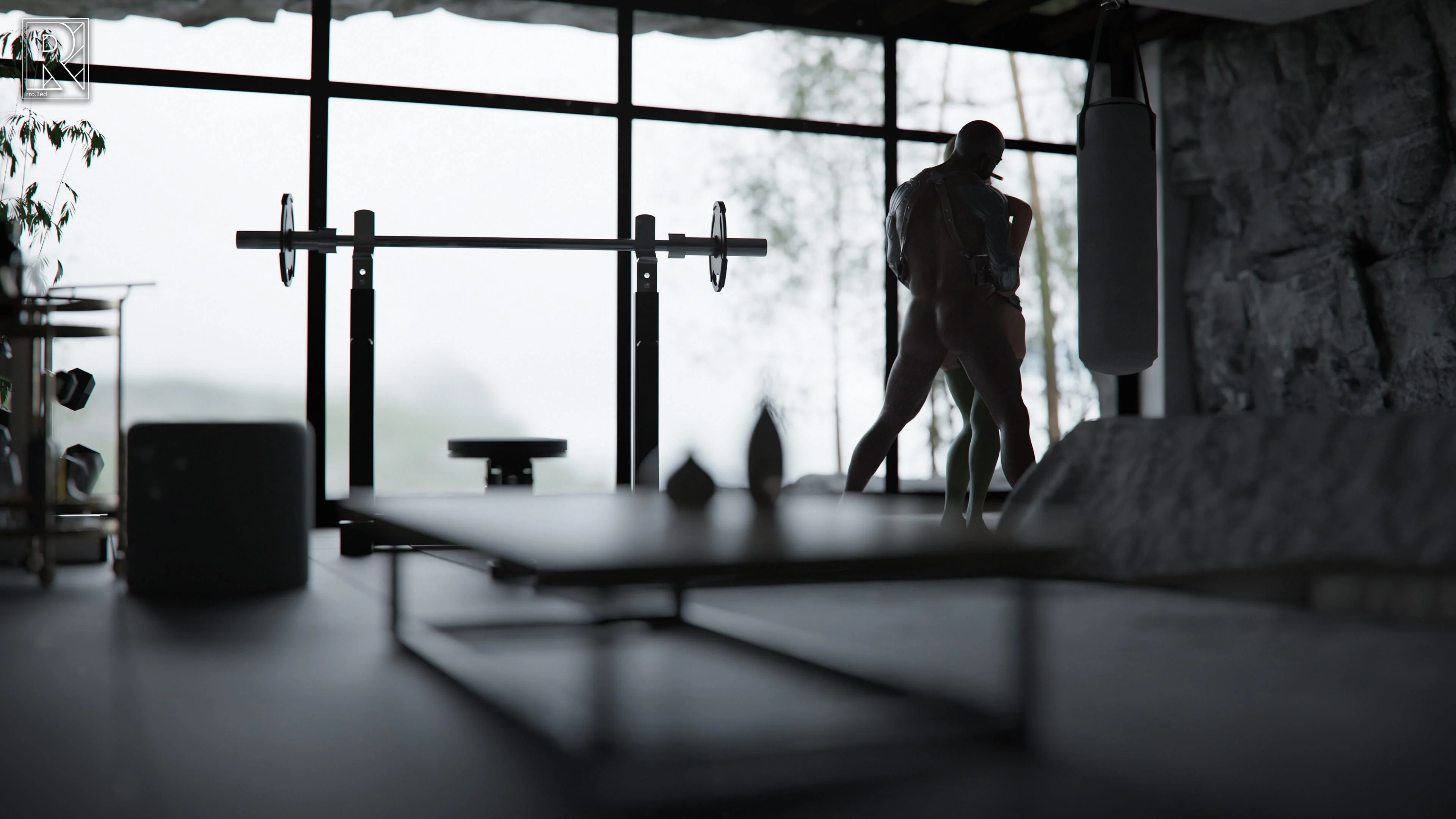 Cassie’s New Workout (Mortal Kombat) [Rro.lled] 1.5 . Cassie's New Workout - Textless - Chapter 1 (Mortal Kombat) [Rro.lled] – page 4