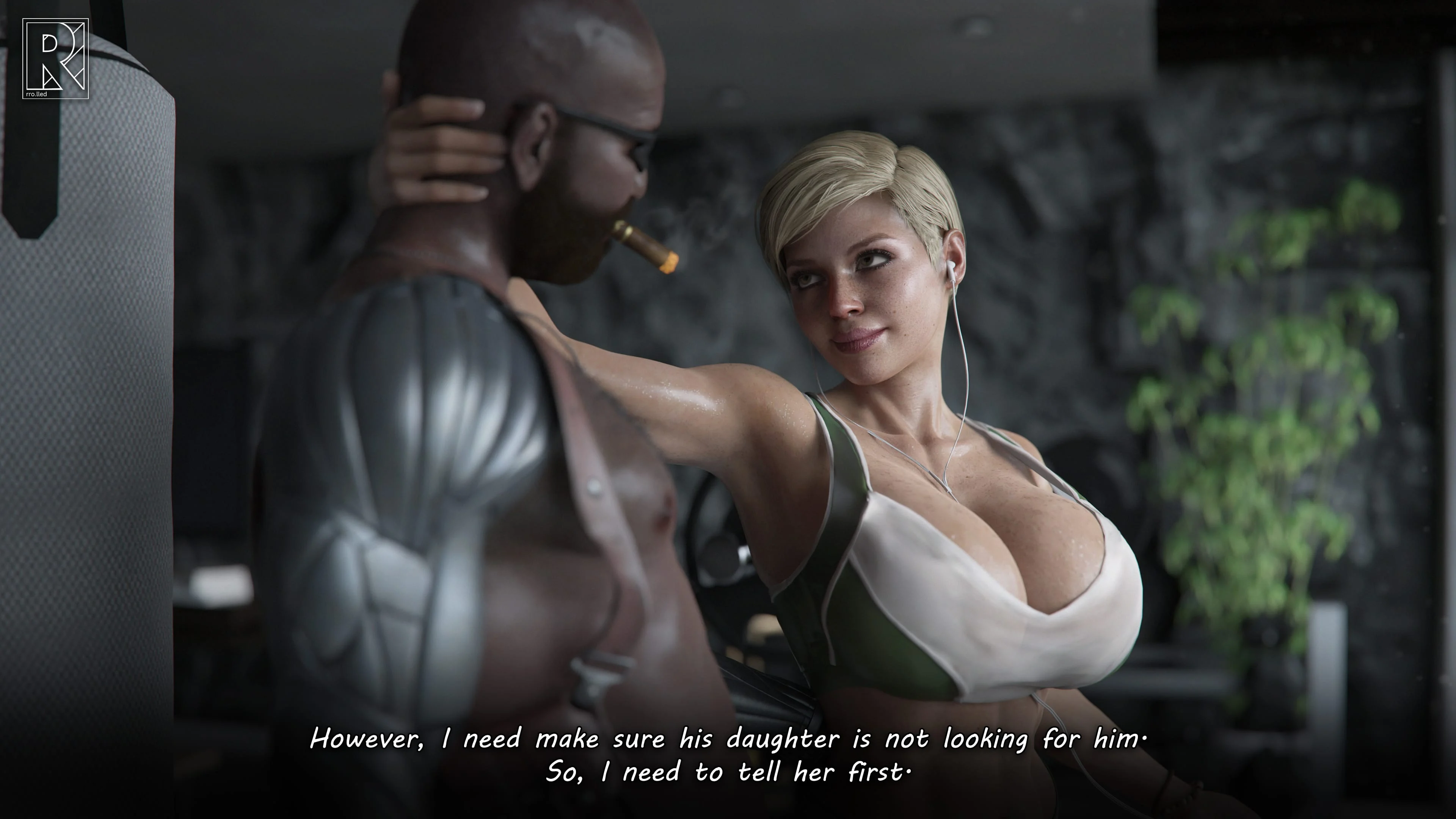 Cassie’s New Workout (Mortal Kombat) [Rro.lled] 1 . Cassie's New Workout - Chapter 1 (Mortal Kombat) [Rro.lled] – page 8