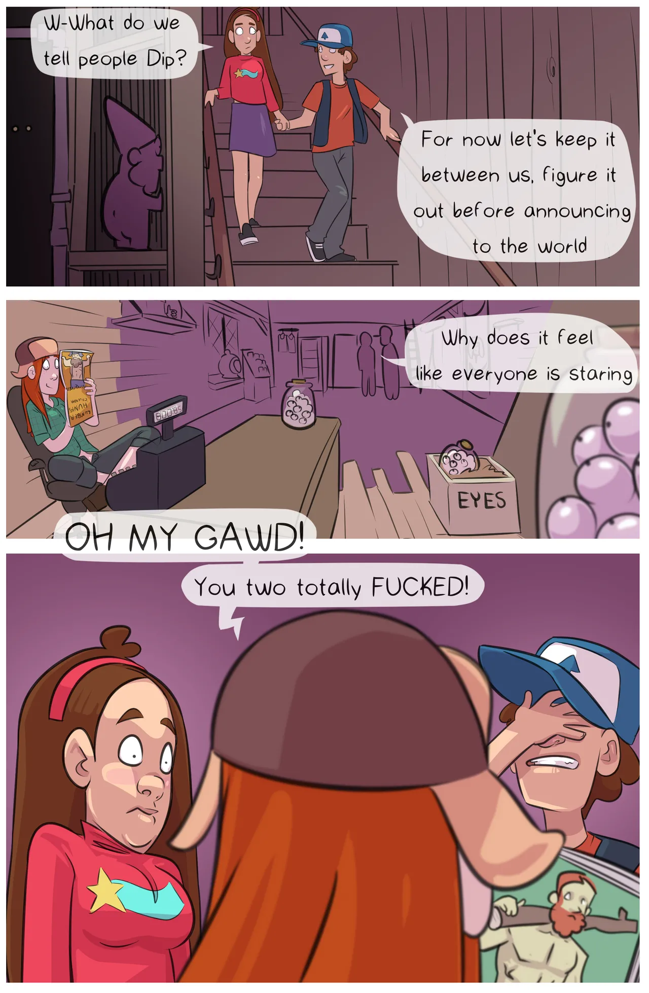 Gravity Falls Porn Parody (Yellowgerbil) Chapter 2 – page 3
