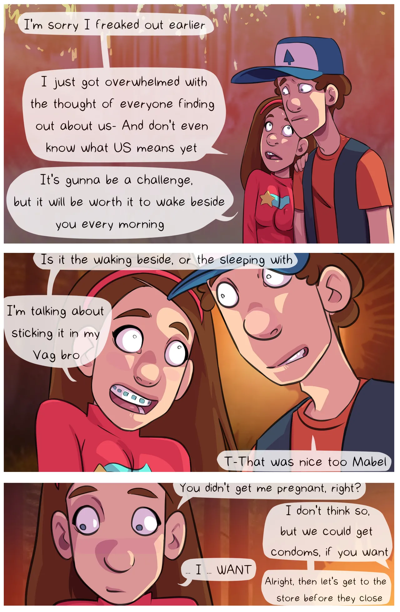 Gravity Falls Porn Parody (Yellowgerbil) Chapter 2 – page 5