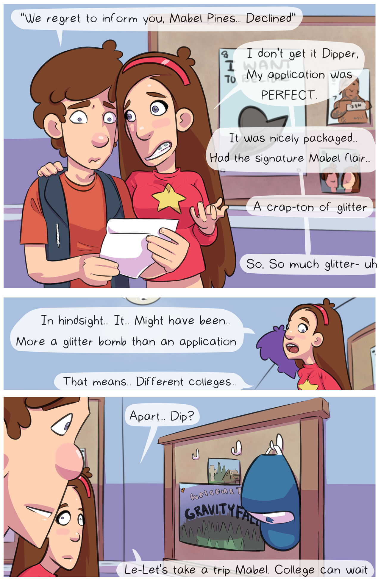 Gravity Falls Porn Parody (Yellowgerbil) Chapter 1 – page 1
