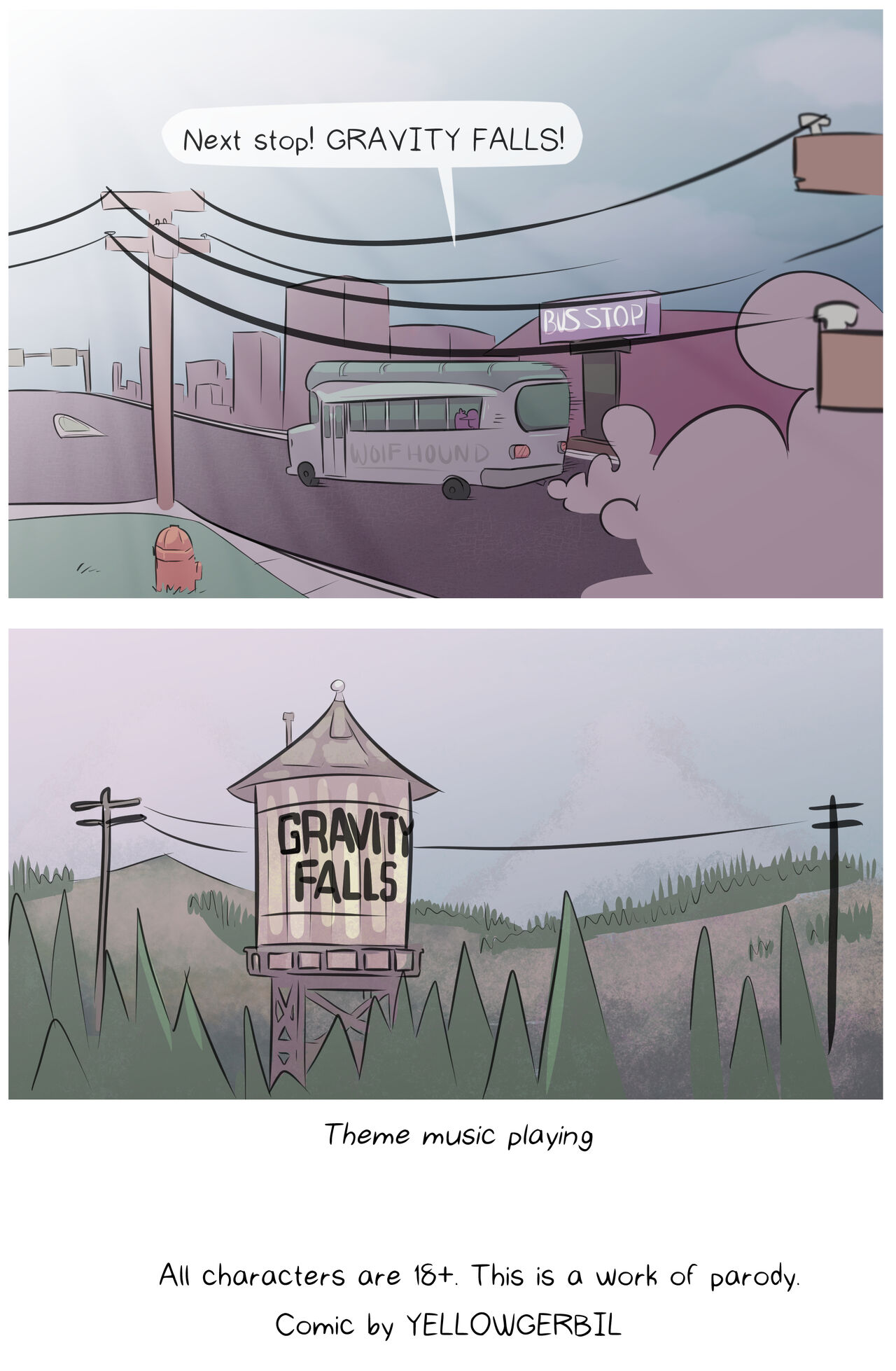 Gravity Falls Porn Parody (Yellowgerbil) Chapter 1 – page 2