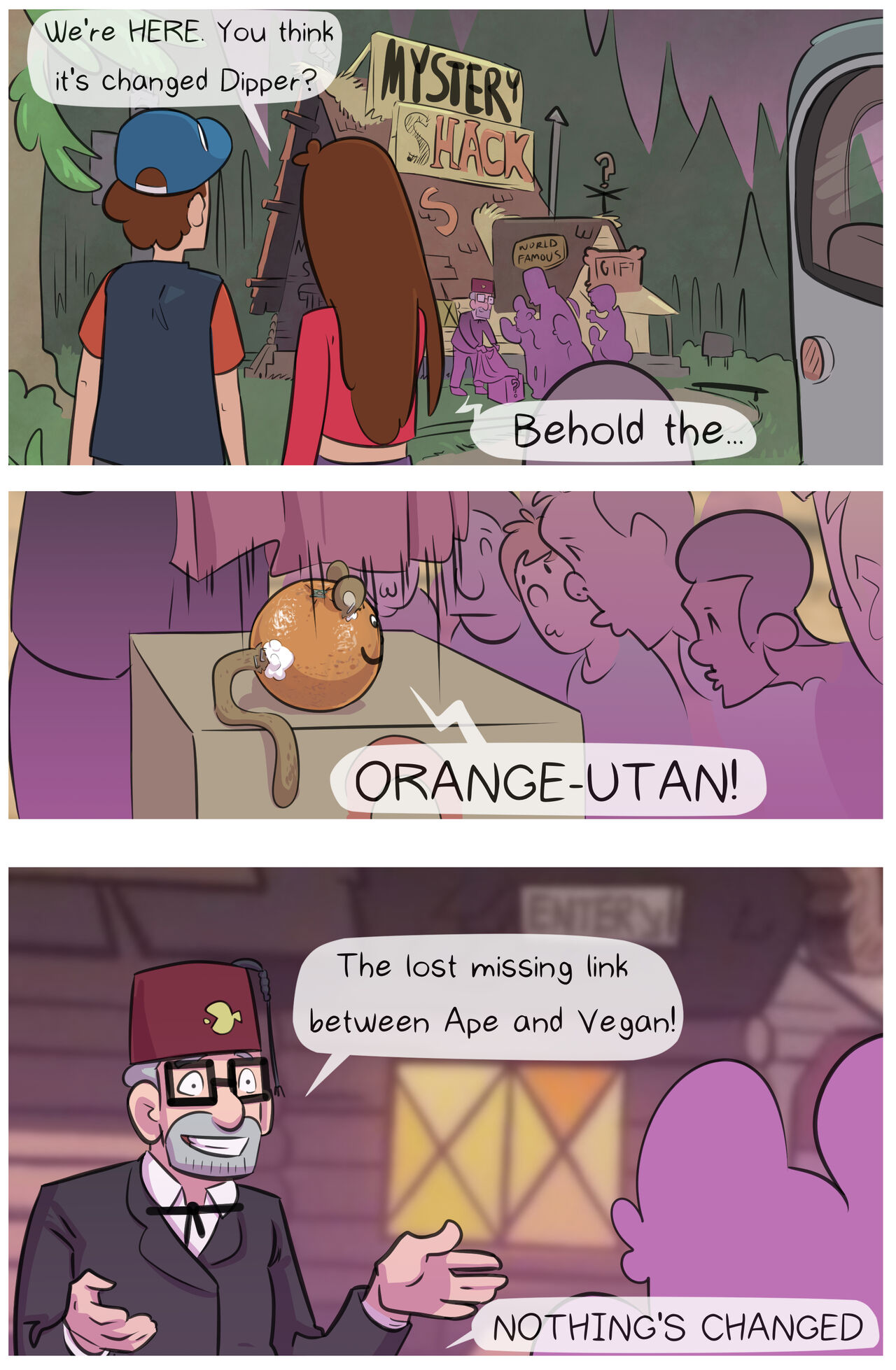 Gravity Falls Porn Parody (Yellowgerbil) Chapter 1 – page 3