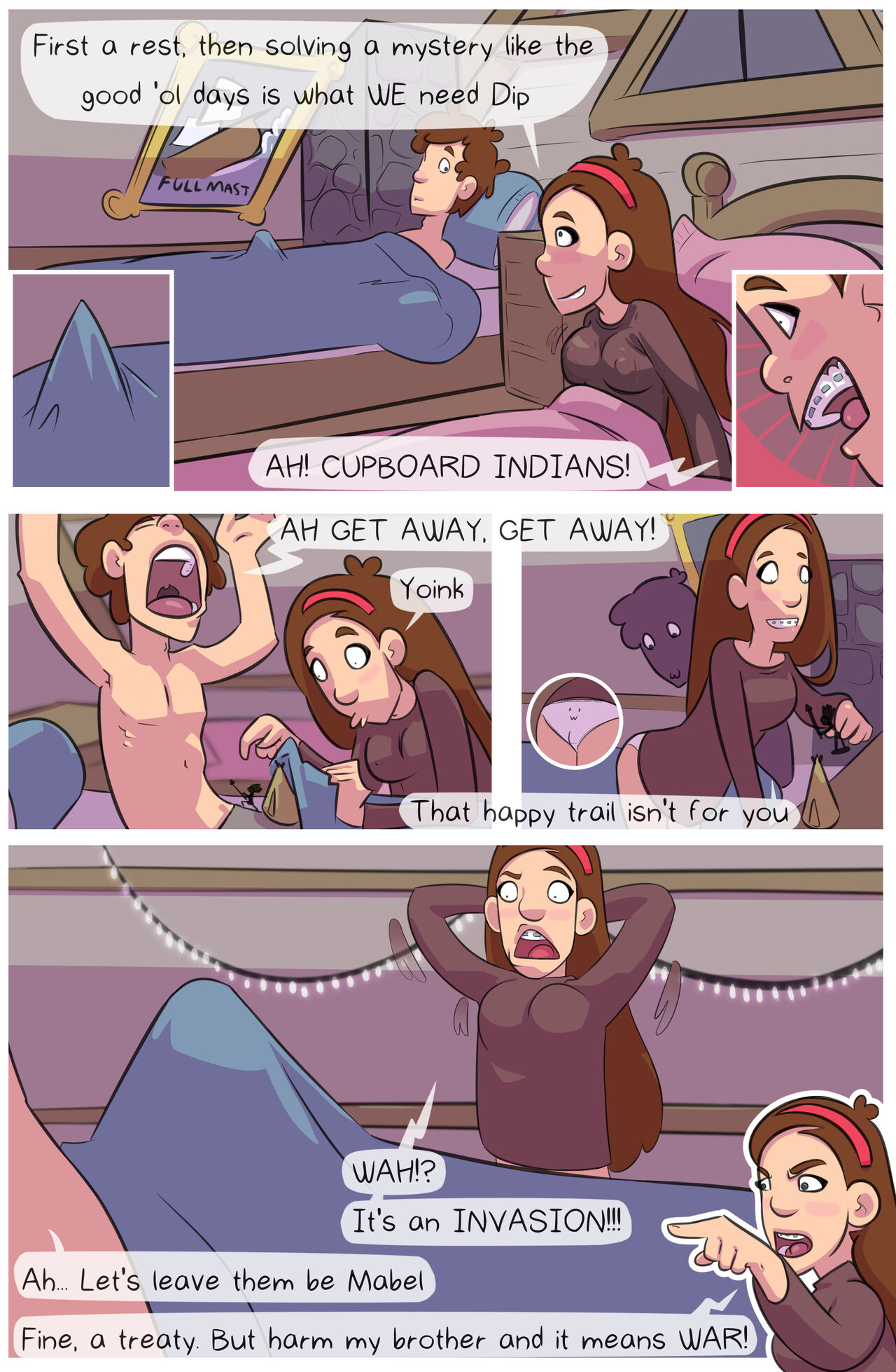 Gravity Falls Porn Parody (Yellowgerbil) Chapter 1 – page 5