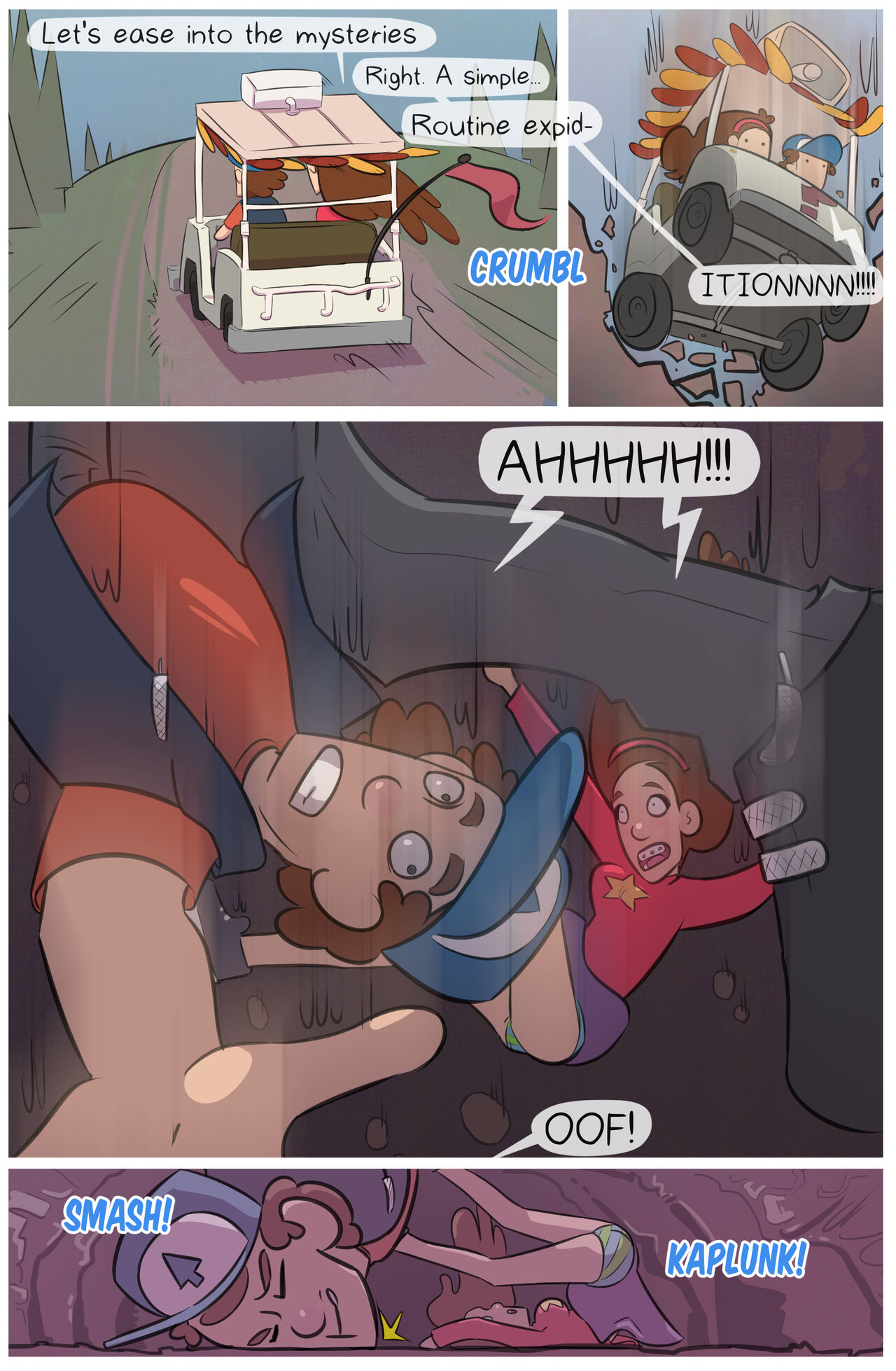 Gravity Falls Porn Parody (Yellowgerbil) Chapter 1 – page 7