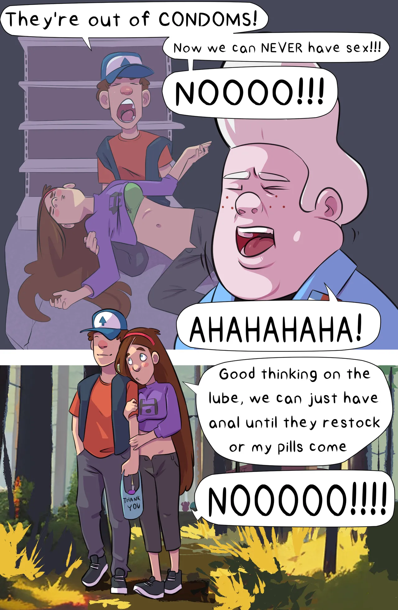 Gravity Falls Porn Parody (Yellowgerbil) Chapter 3 – page 5