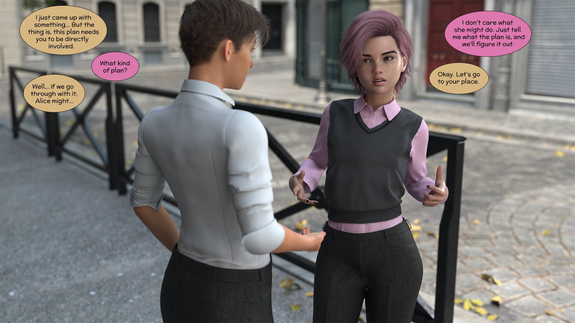 Friends [Kizaru3D] 1.5 . Friends - Chapter 1 - Part 5 [Kizaru3D] – page 141