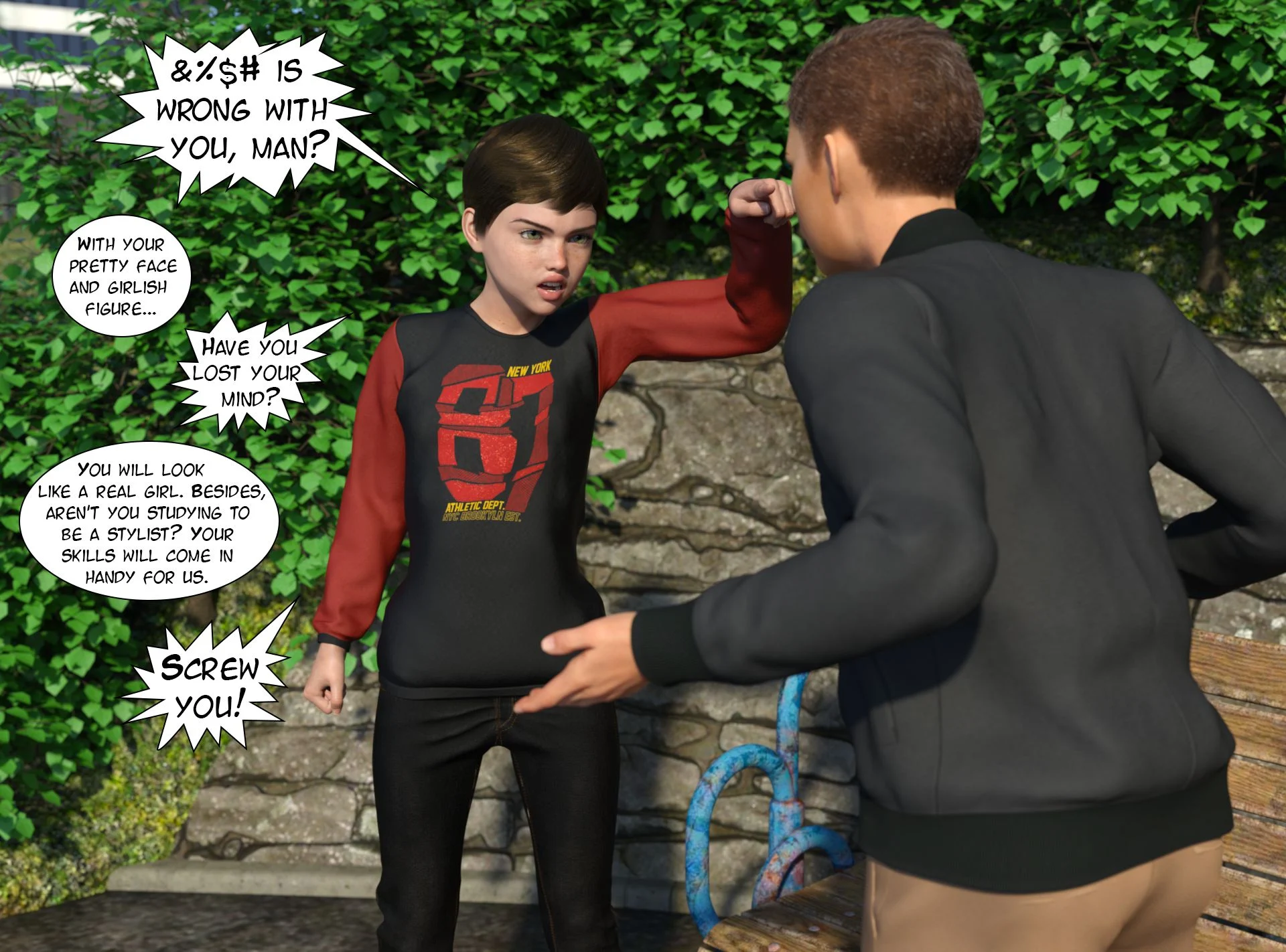 Friends [Kizaru3D] 1.1 . Friends - Chapter 1 - Part 1 [Kizaru3D] – page 17