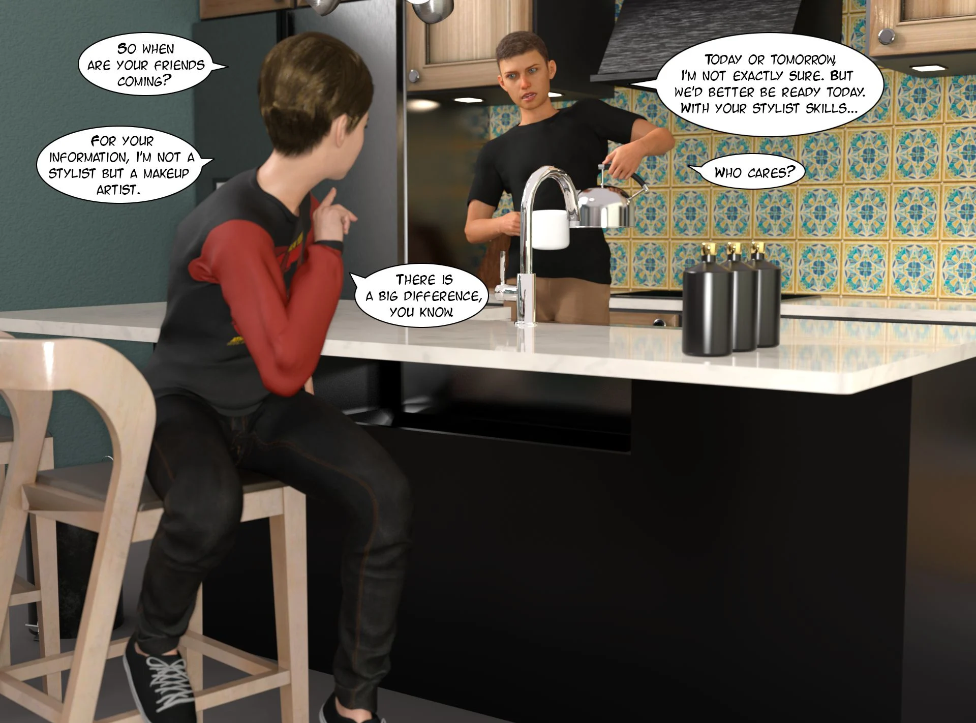 Friends [Kizaru3D] 1.1 . Friends - Chapter 1 - Part 1 [Kizaru3D] – page 24