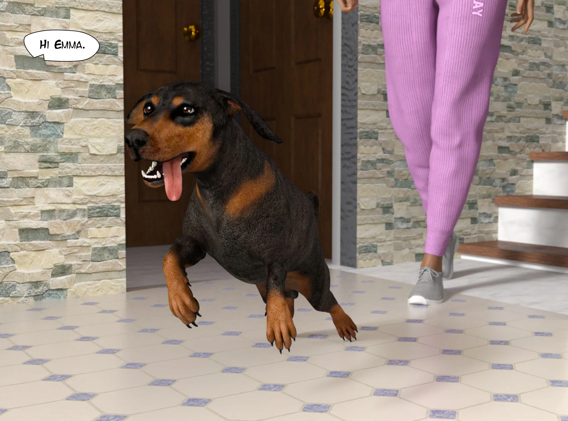 Friends [Kizaru3D] 1.1 . Friends - Chapter 1 - Part 1 [Kizaru3D] – page 25