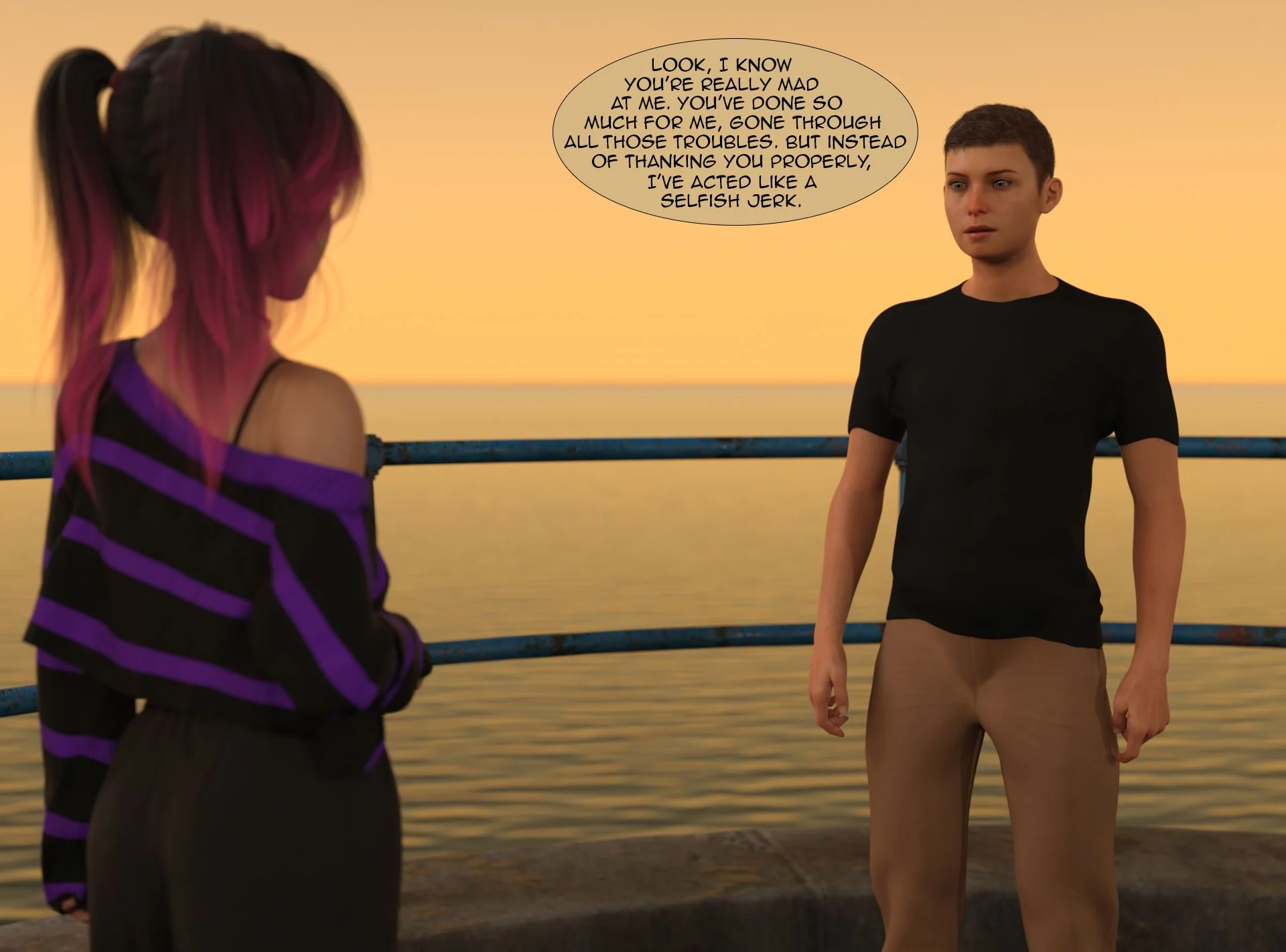 Friends [Kizaru3D] 1.1 . Friends - Chapter 1 - Part 1 [Kizaru3D] – page 354