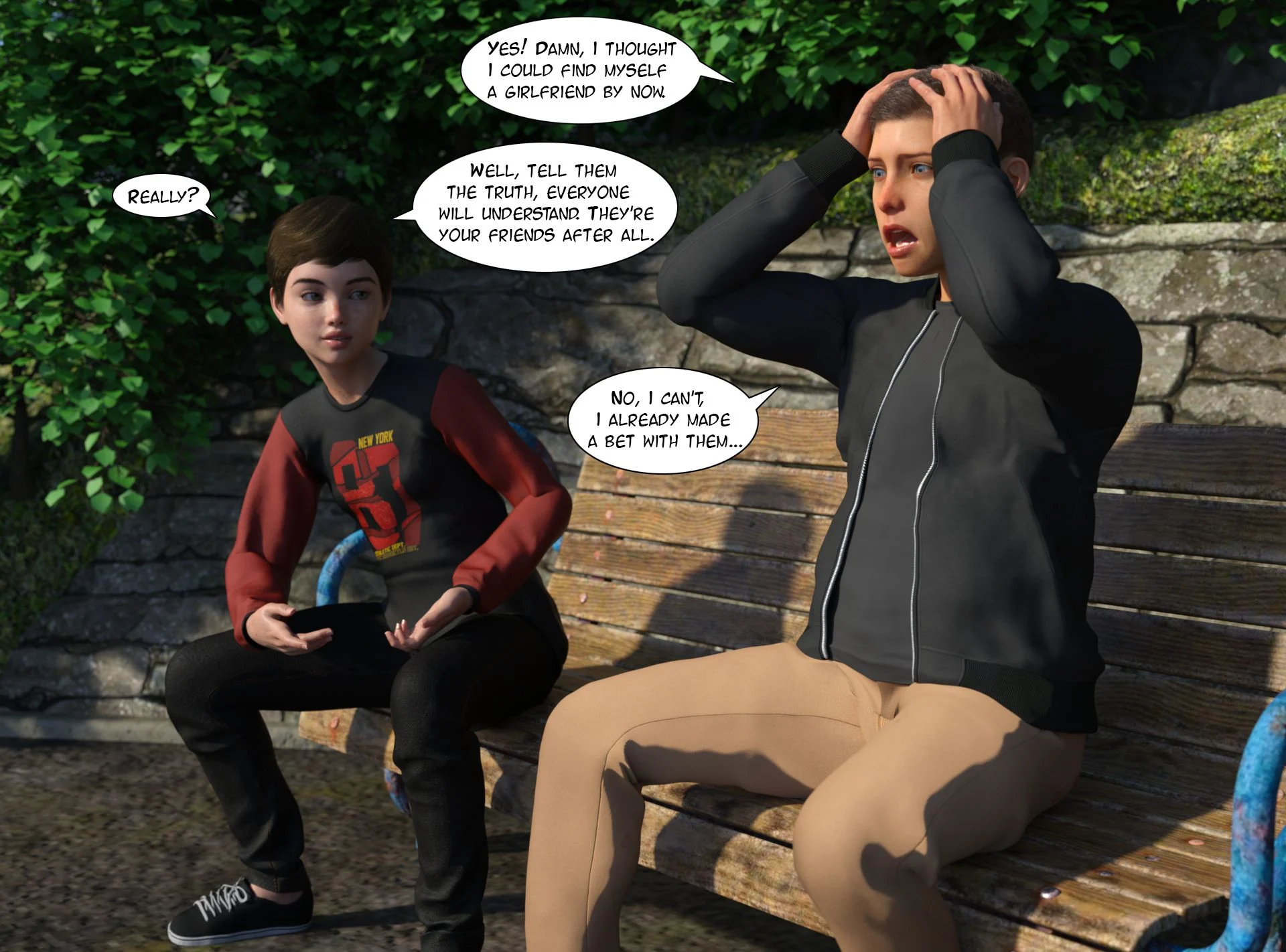 Friends [Kizaru3D] 1.1 . Friends - Chapter 1 - Part 1 [Kizaru3D] – page 9