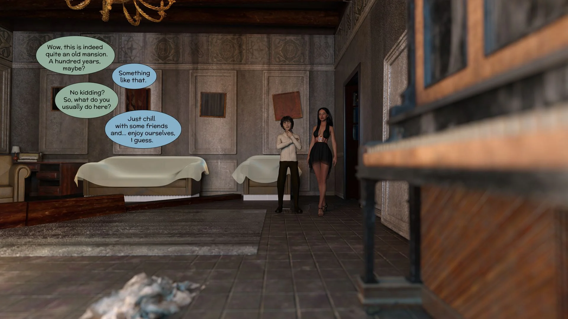 Friends [Kizaru3D] 1.2 . Friends - Chapter 1 - Part 2 [Kizaru3D] – page 195