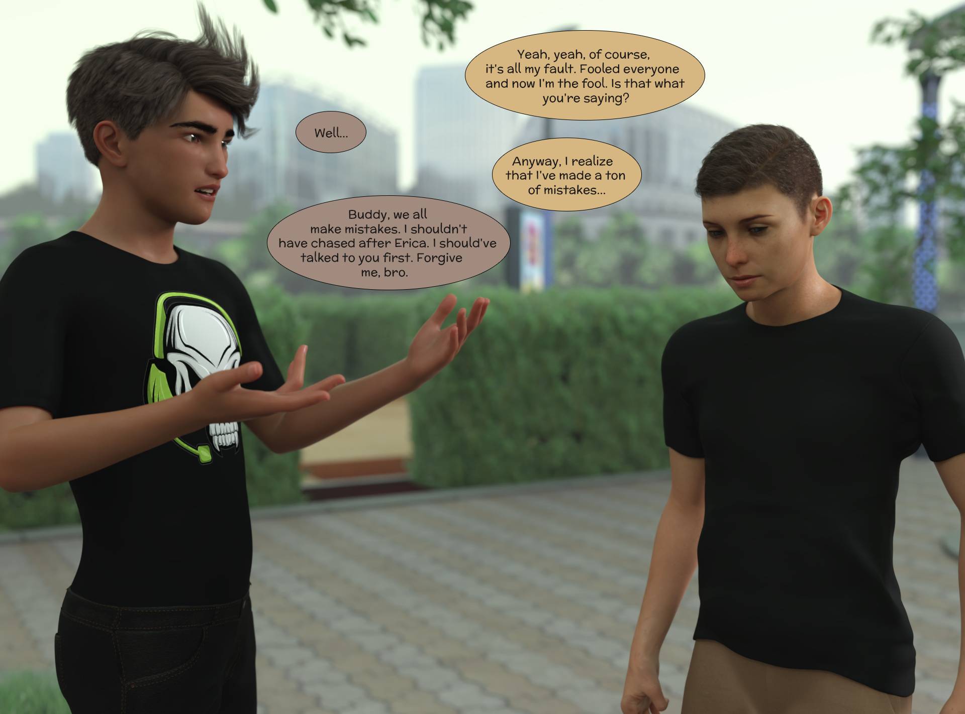 Friends [Kizaru3D] 1.3 . Friends - Chapter 1 - Part 3 [Kizaru3D] – page 160