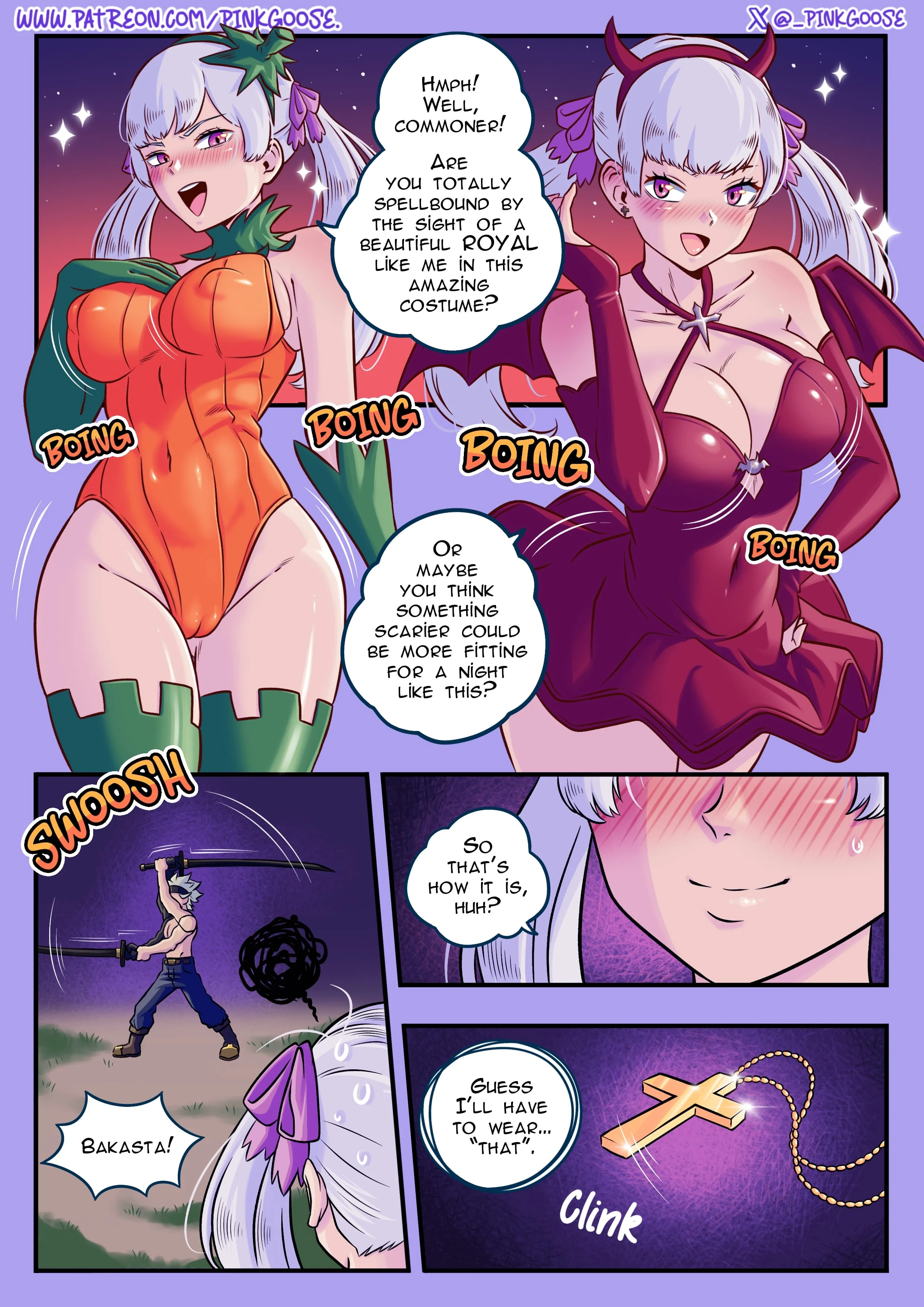 Noelle x Asta x Nero comic (Black Clover) [PinkGoose] 1 . Noelle x Asta x Nero comic - Chapter 1 (Black Clover) [PinkGoose] – page 1