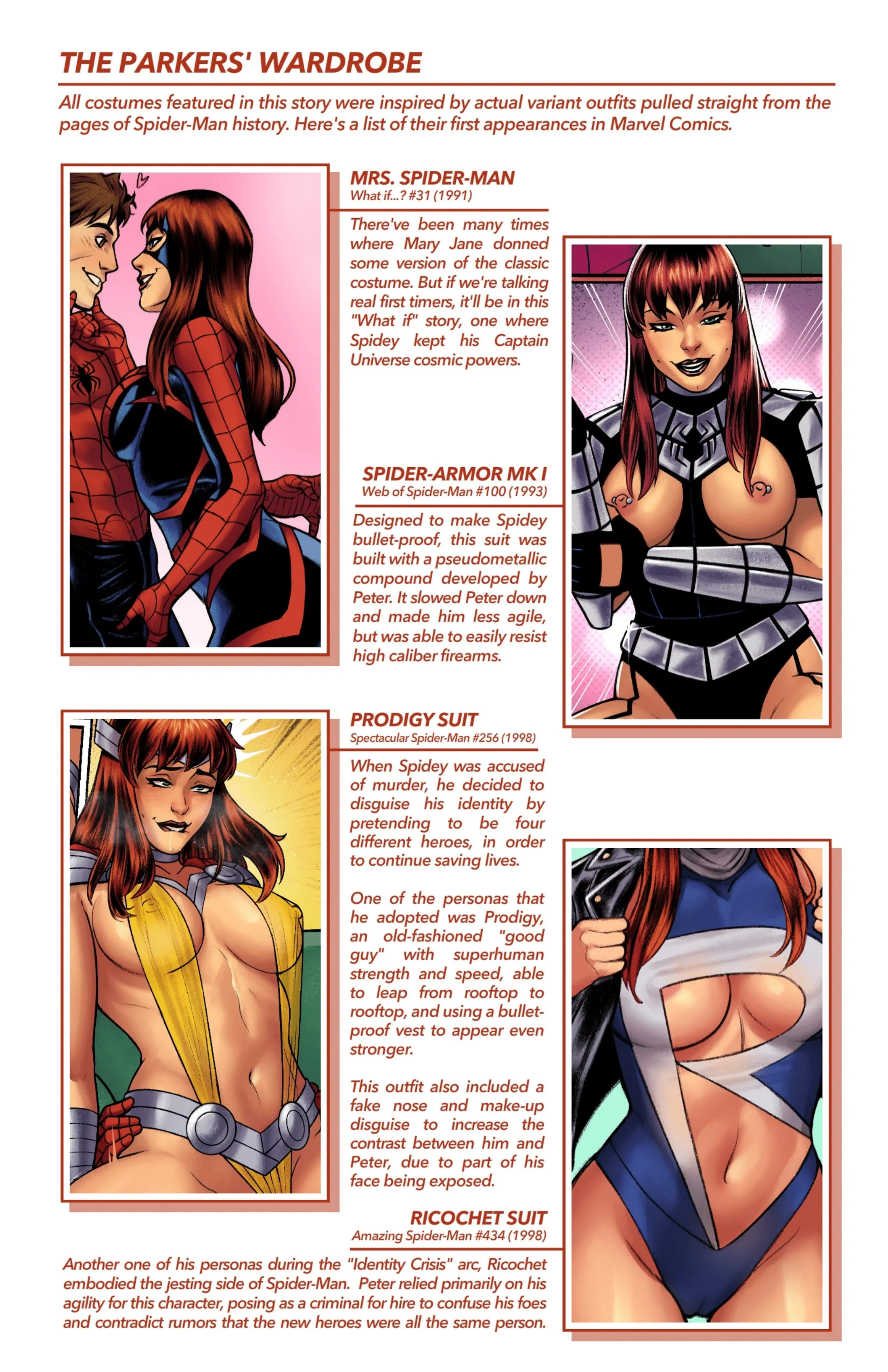Webbed Wardrobe (Spider-Man) [Tracy Scops] 1 . Webbed Wardrobe - Chapter 1 (Spider-Man) [Tracy Scops] – page 12