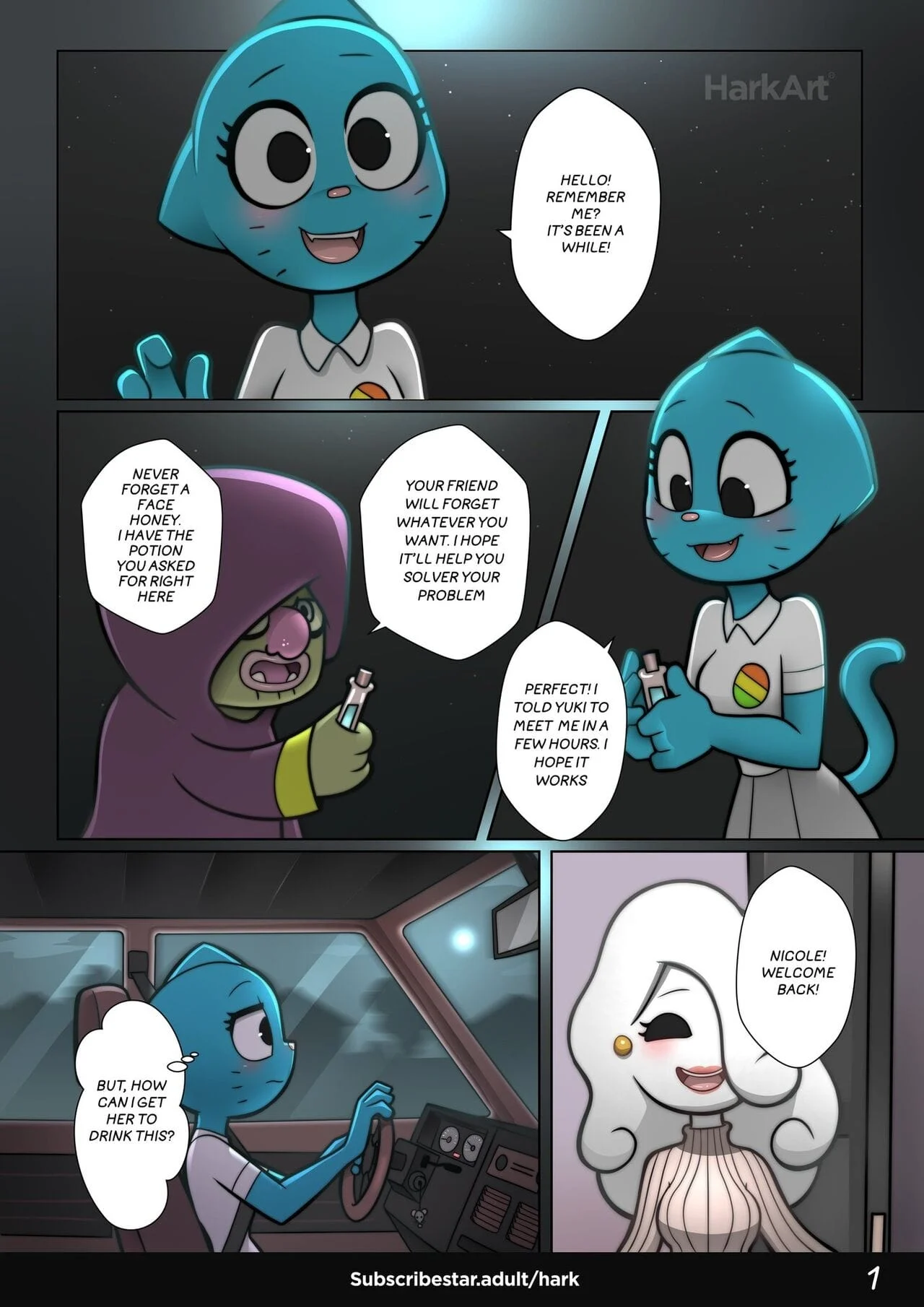 The Amazing Surprise (The Amazing World of Gumball) [HarkArt] 2 . The Amazing Surprise - Chapter 2 (The Amazing World of Gumball) [HarkArt] – page 2