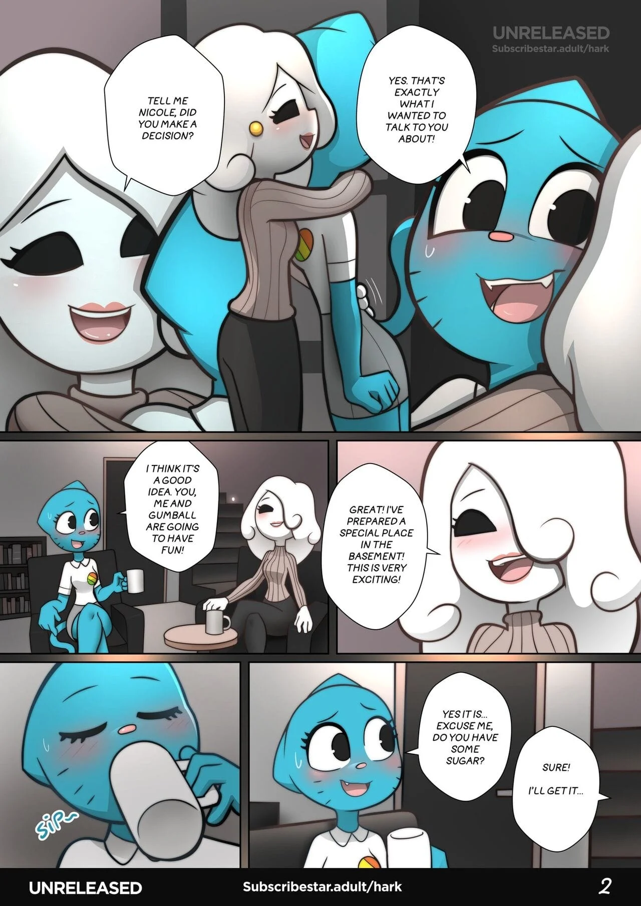 The Amazing Surprise (The Amazing World of Gumball) [HarkArt] 2 . The Amazing Surprise - Chapter 2 (The Amazing World of Gumball) [HarkArt] – page 3