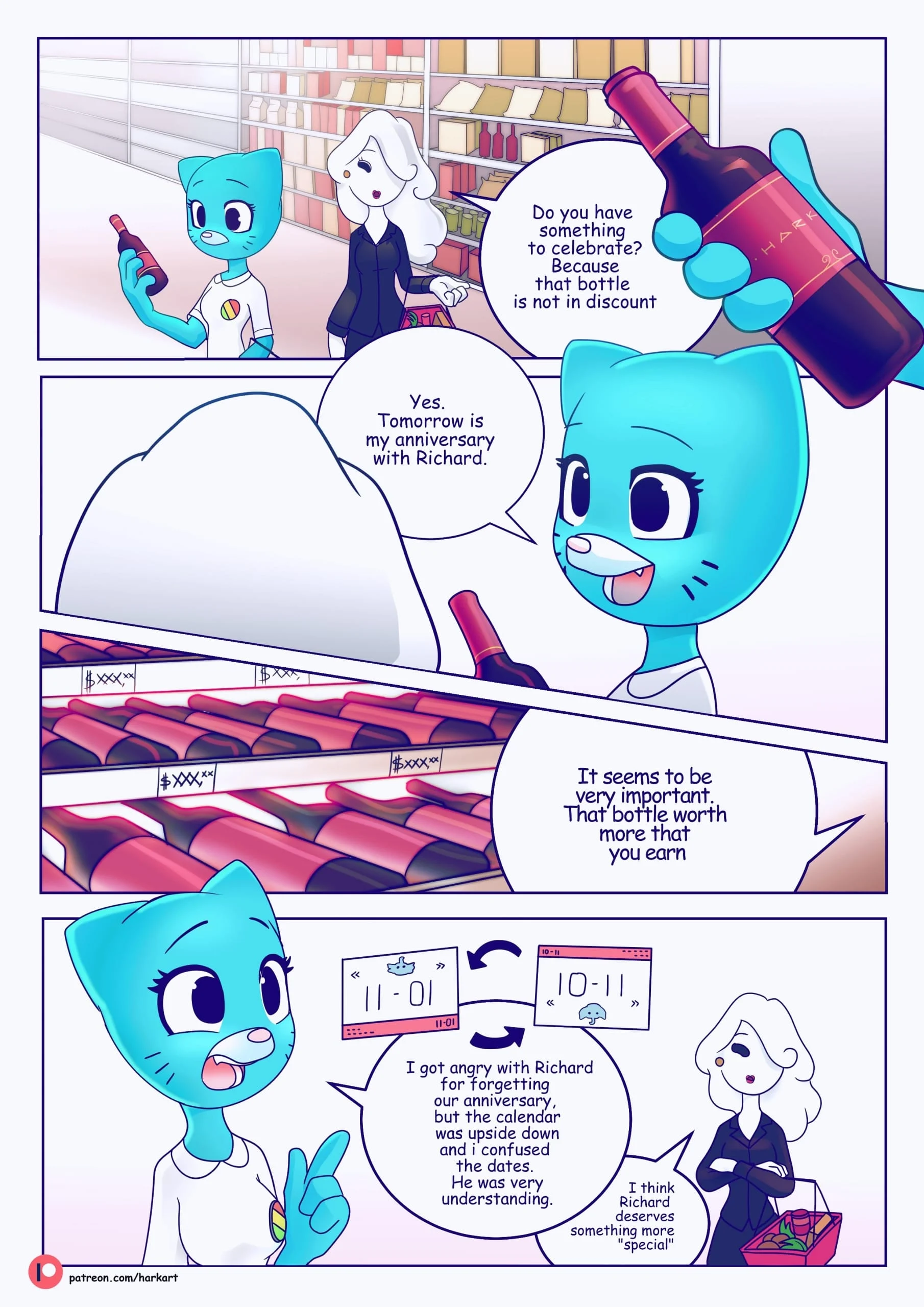 The Amazing Surprise (The Amazing World of Gumball) [HarkArt] 1 . The Amazing Surprise - Chapter 1 (The Amazing World of Gumball) [HarkArt] – page 2