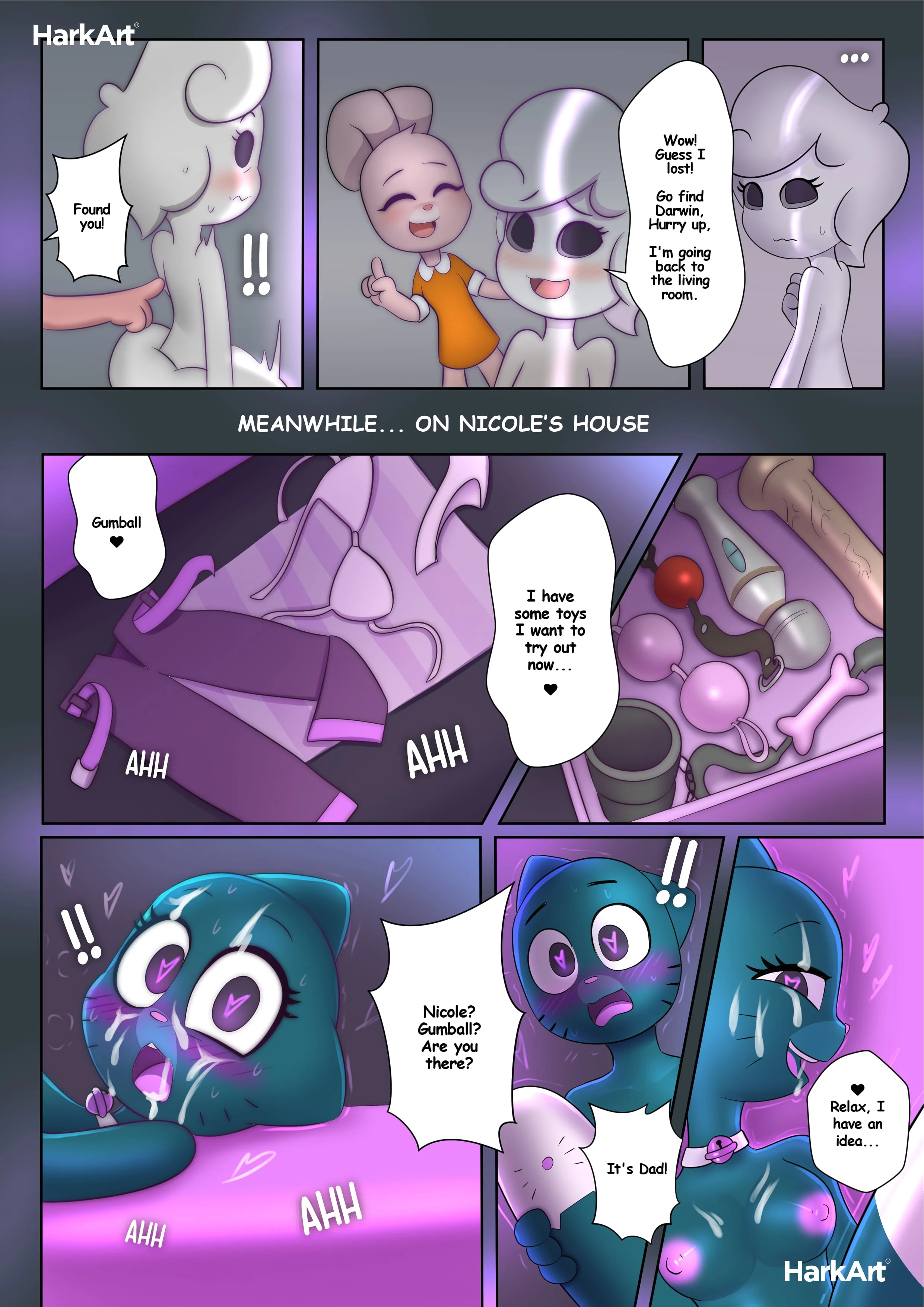 The Amazing Surprise (The Amazing World of Gumball) [HarkArt] 1 . The Amazing Surprise - Chapter 1 (The Amazing World of Gumball) [HarkArt] – page 39