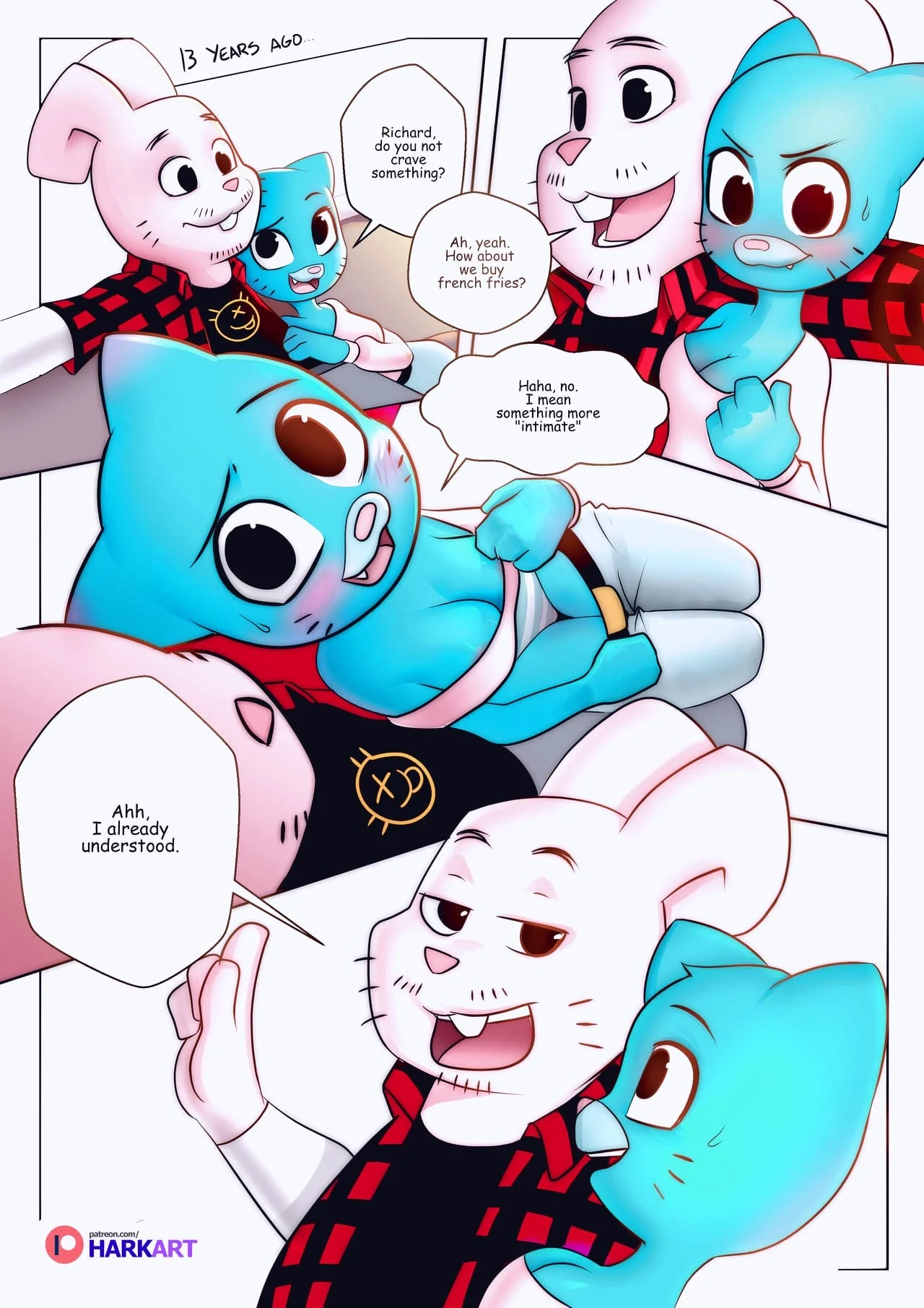 The Amazing Surprise (The Amazing World of Gumball) [HarkArt] 1 . The Amazing Surprise - Chapter 1 (The Amazing World of Gumball) [HarkArt] – page 4