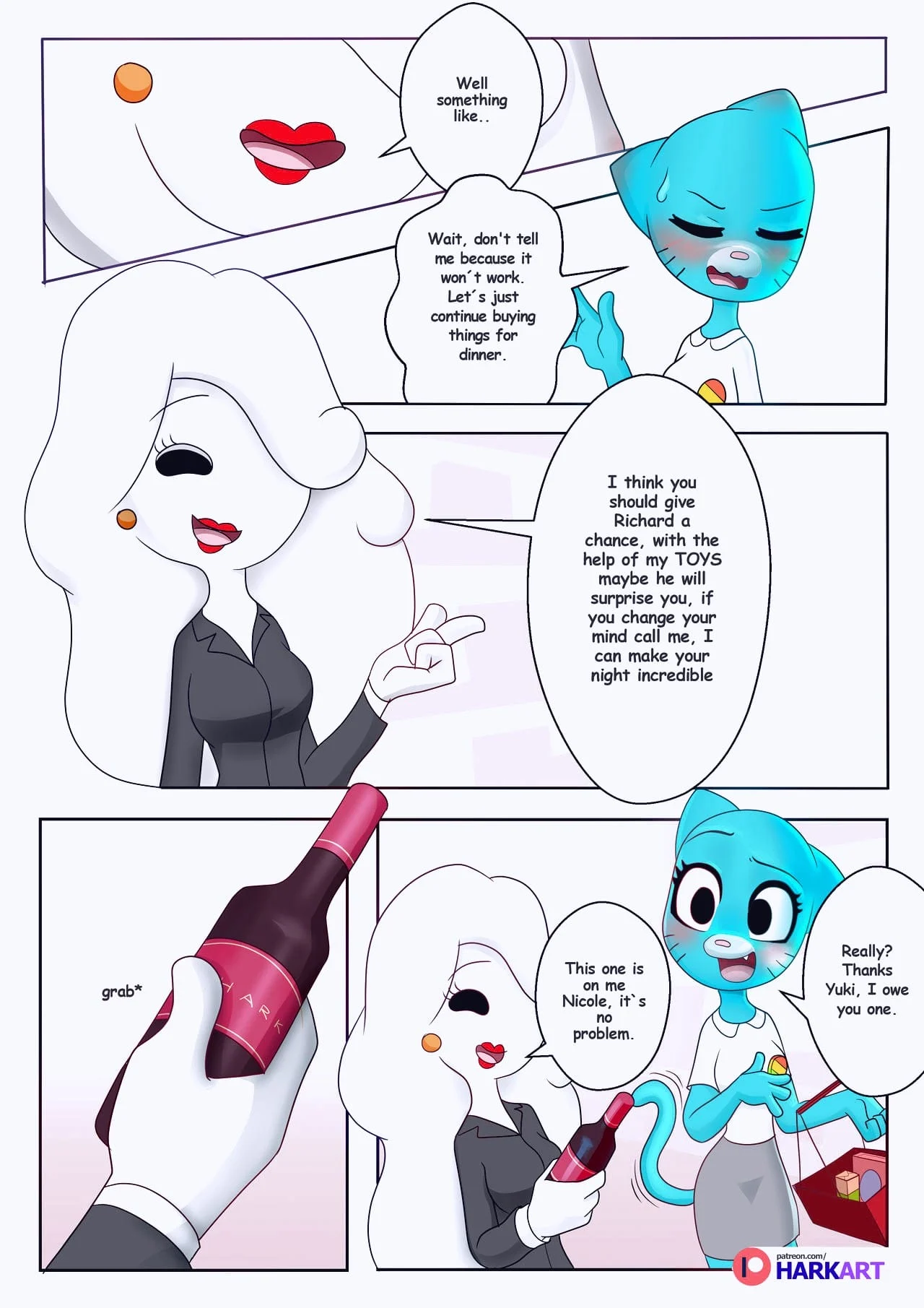 The Amazing Surprise (The Amazing World of Gumball) [HarkArt] 1 . The Amazing Surprise - Chapter 1 (The Amazing World of Gumball) [HarkArt] – page 6