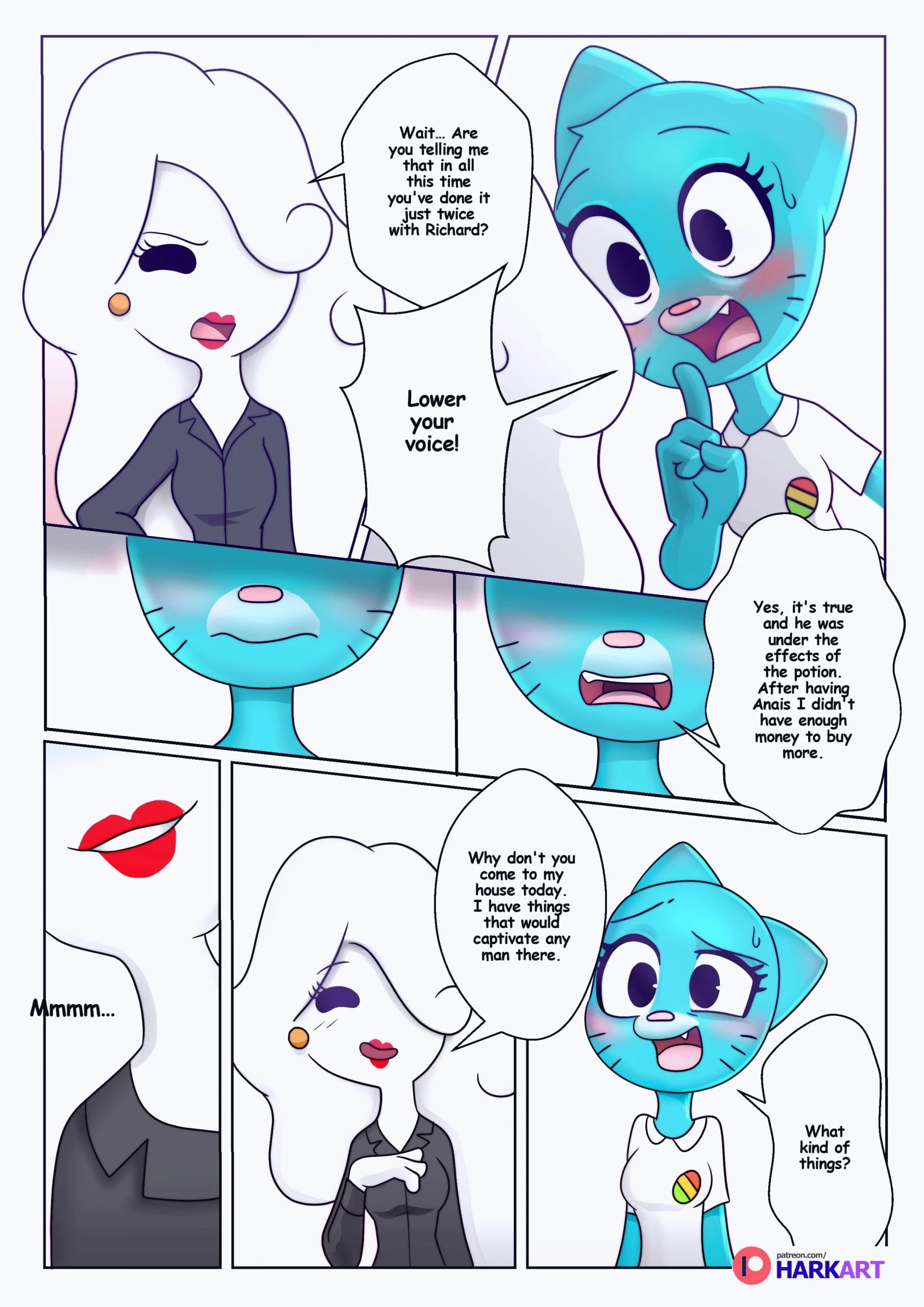The Amazing Surprise (The Amazing World of Gumball) [HarkArt] 1 . The Amazing Surprise - Chapter 1 (The Amazing World of Gumball) [HarkArt] – page 8