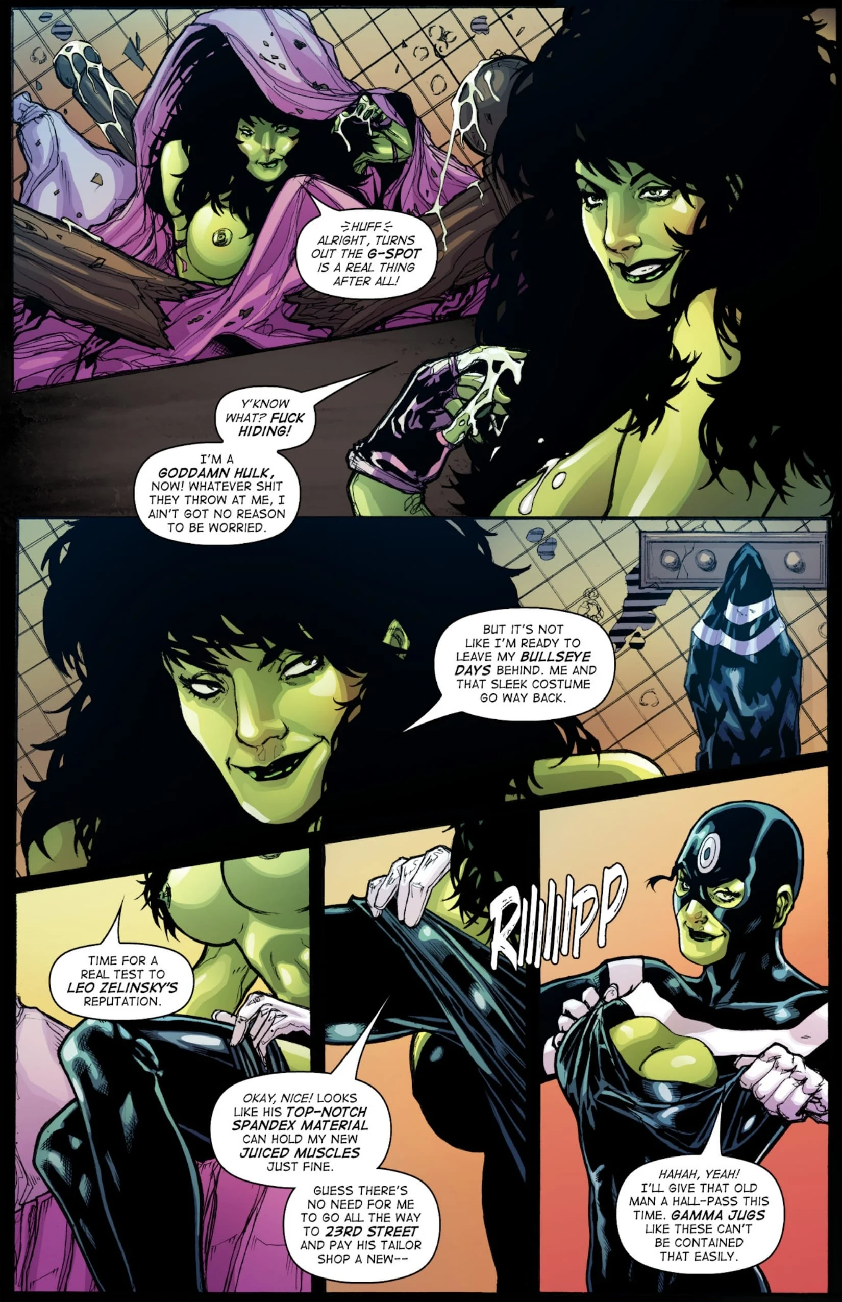 She-Hulk – Acts of Lust (She-Hulk) [Tracy Scops] 1 . She-Hulk - Acts of Lust - Chapter 1 (She-Hulk) [Tracy Scops] – page 13