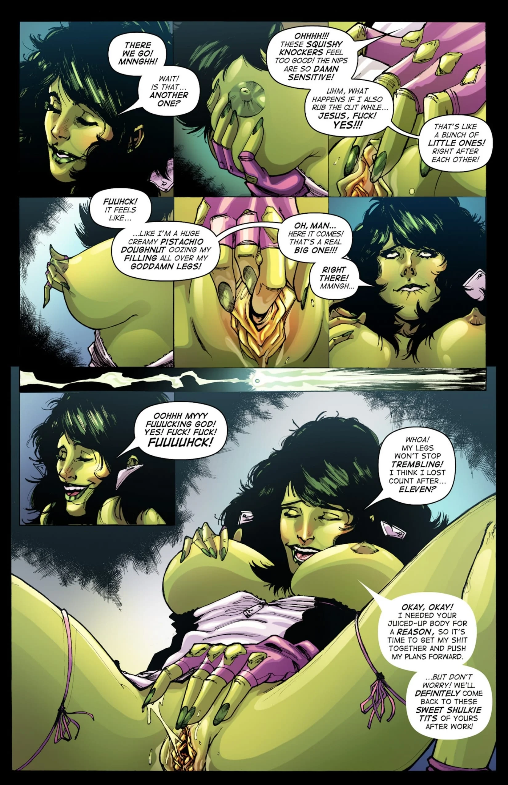 She-Hulk – Acts of Lust (She-Hulk) [Tracy Scops] 1 . She-Hulk - Acts of Lust - Chapter 1 (She-Hulk) [Tracy Scops] – page 7