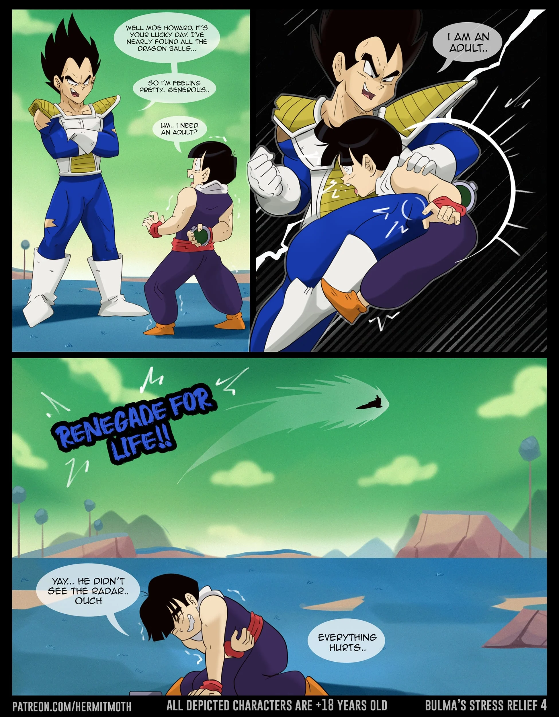 Bulma’s Stress Relief (Dragon Ball Z) [Hermit Moth] 1 . Bulma's Stress Relief - Chapter 1 (Dragon Ball Z) [Hermit Moth] – page 4