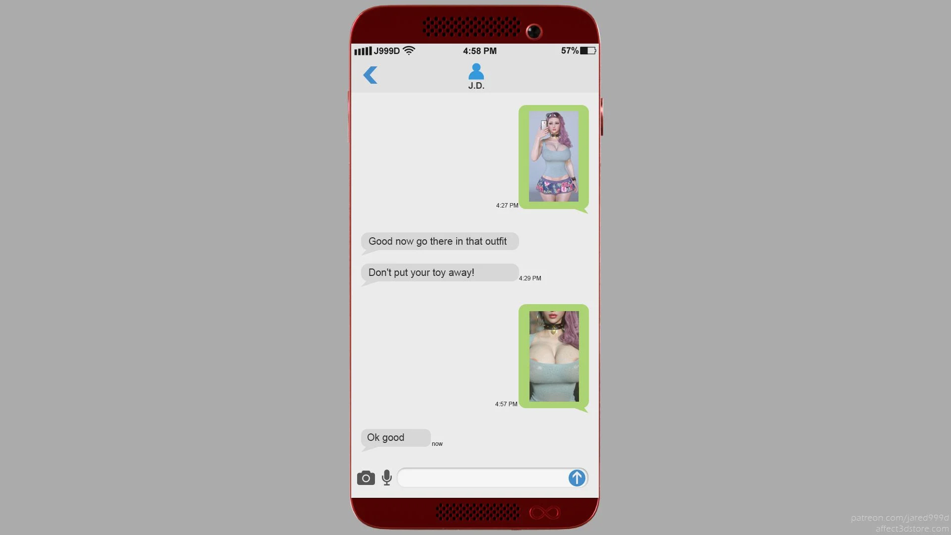 Message [Jared999D] 1 . Message - Chapter 1 [Jared999D] – page 3