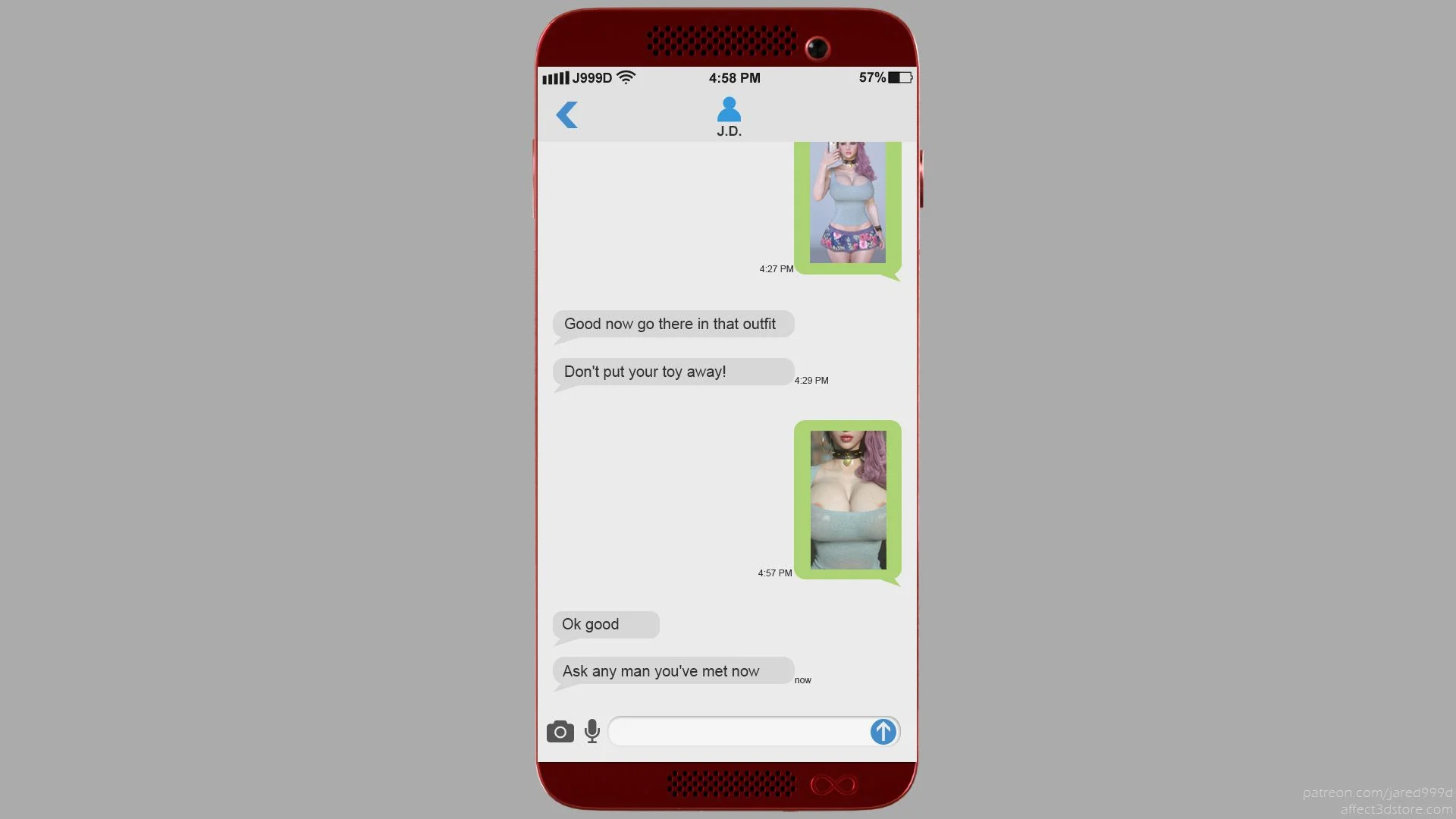 Message [Jared999D] 1 . Message - Chapter 1 [Jared999D] – page 4
