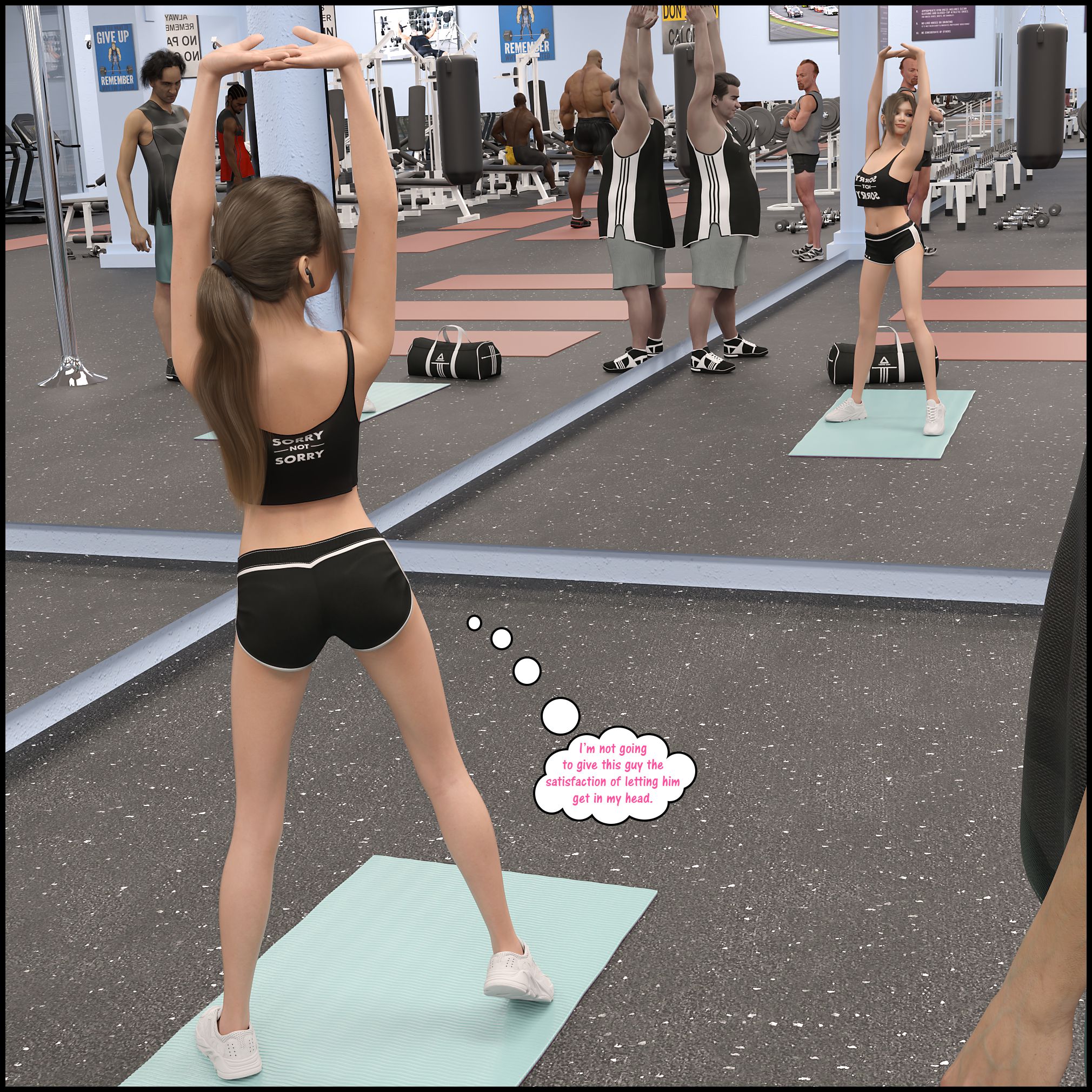 Natasha’s Workout [DarkLord] 1 . Natasha's Workout - Chapter 1 [DarkLord] – page 16