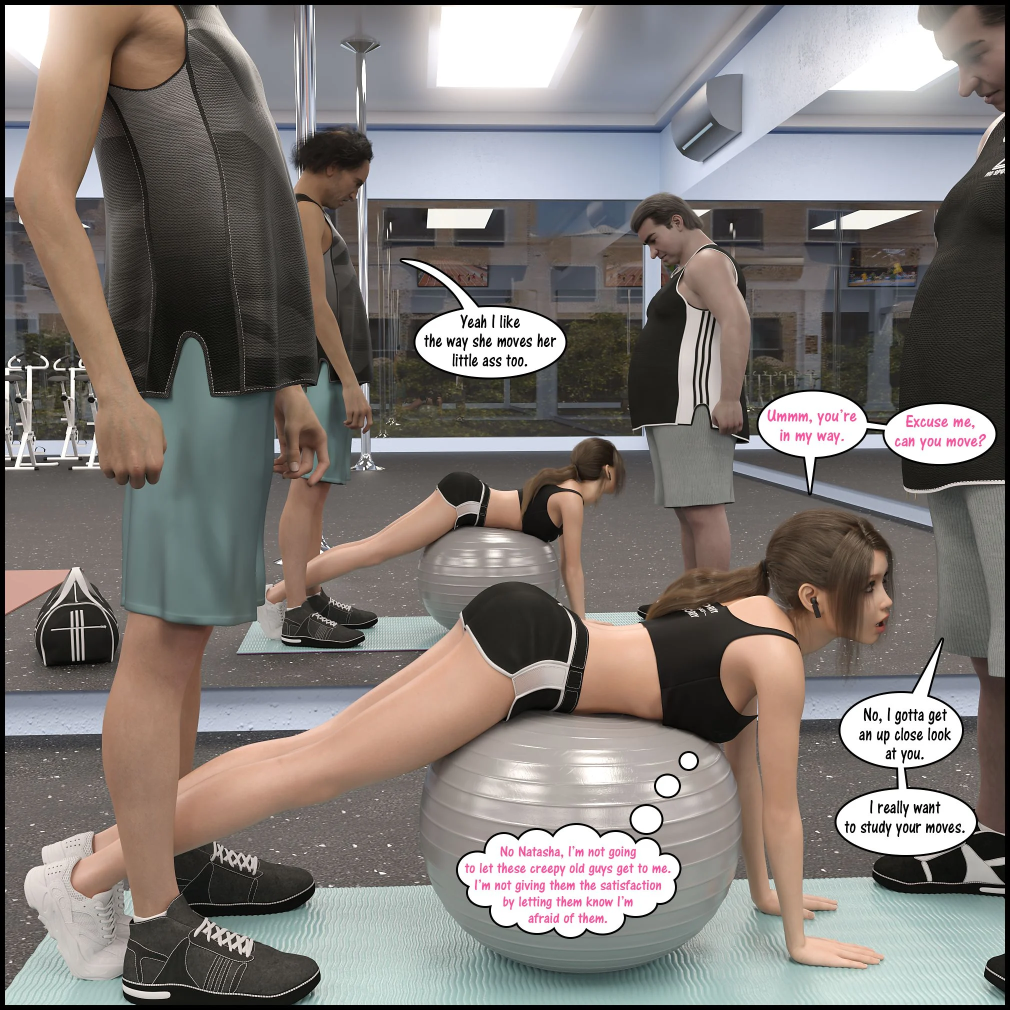 Natasha’s Workout [DarkLord] 1 . Natasha's Workout - Chapter 1 [DarkLord] – page 29