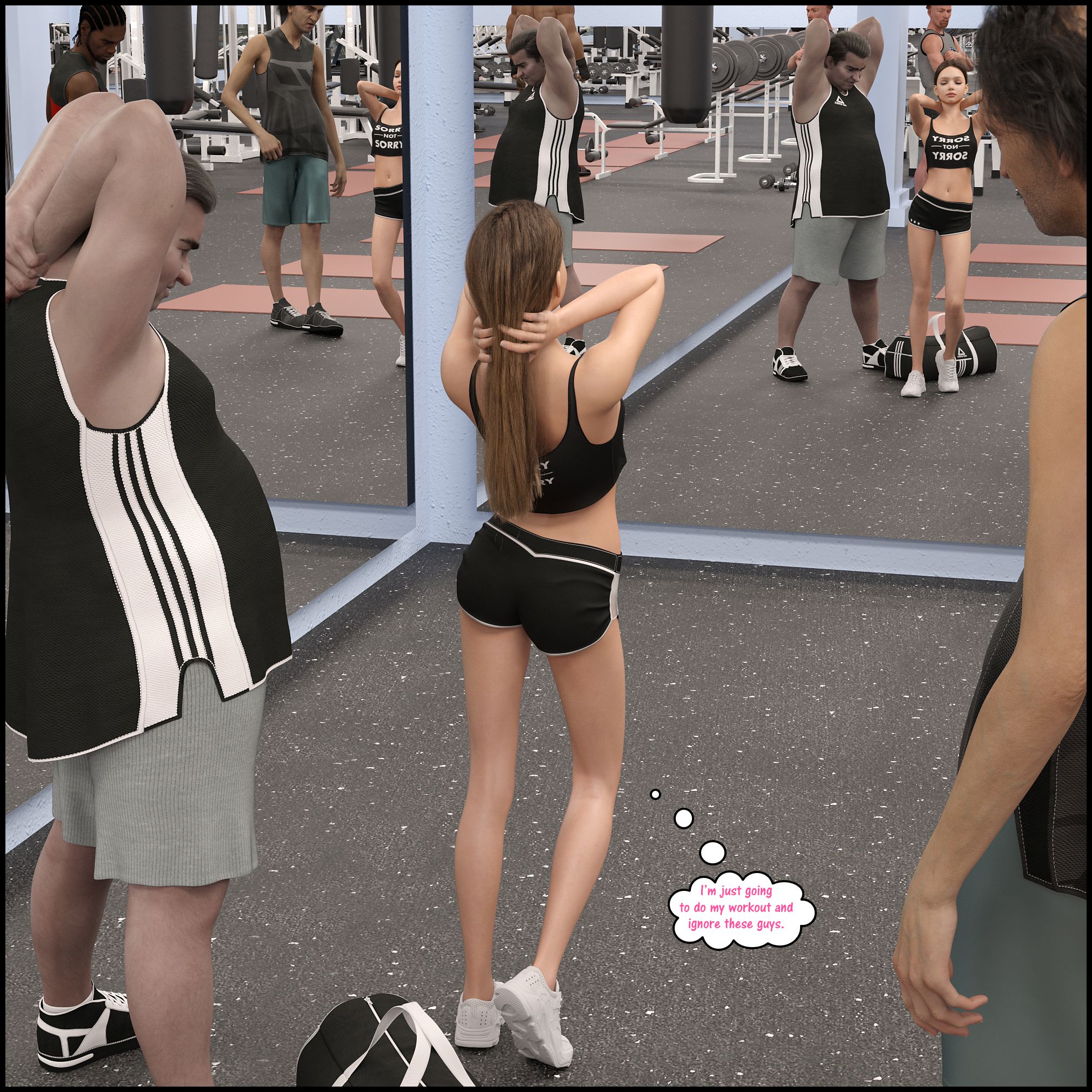 Natasha’s Workout [DarkLord] 1 . Natasha's Workout - Chapter 1 [DarkLord] – page 3