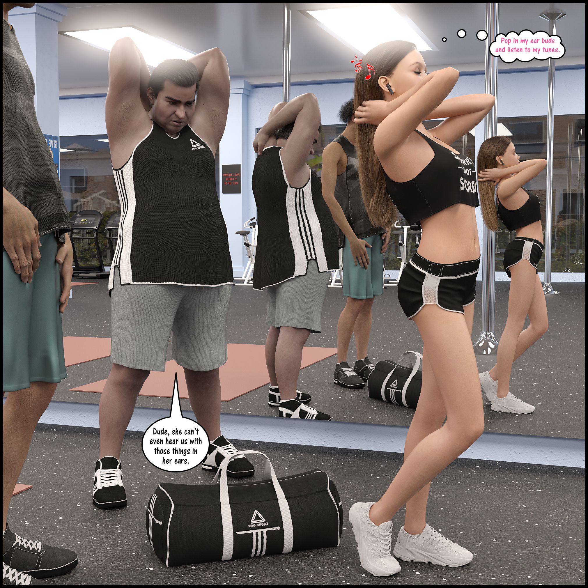 Natasha’s Workout [DarkLord] 1 . Natasha's Workout - Chapter 1 [DarkLord] – page 4